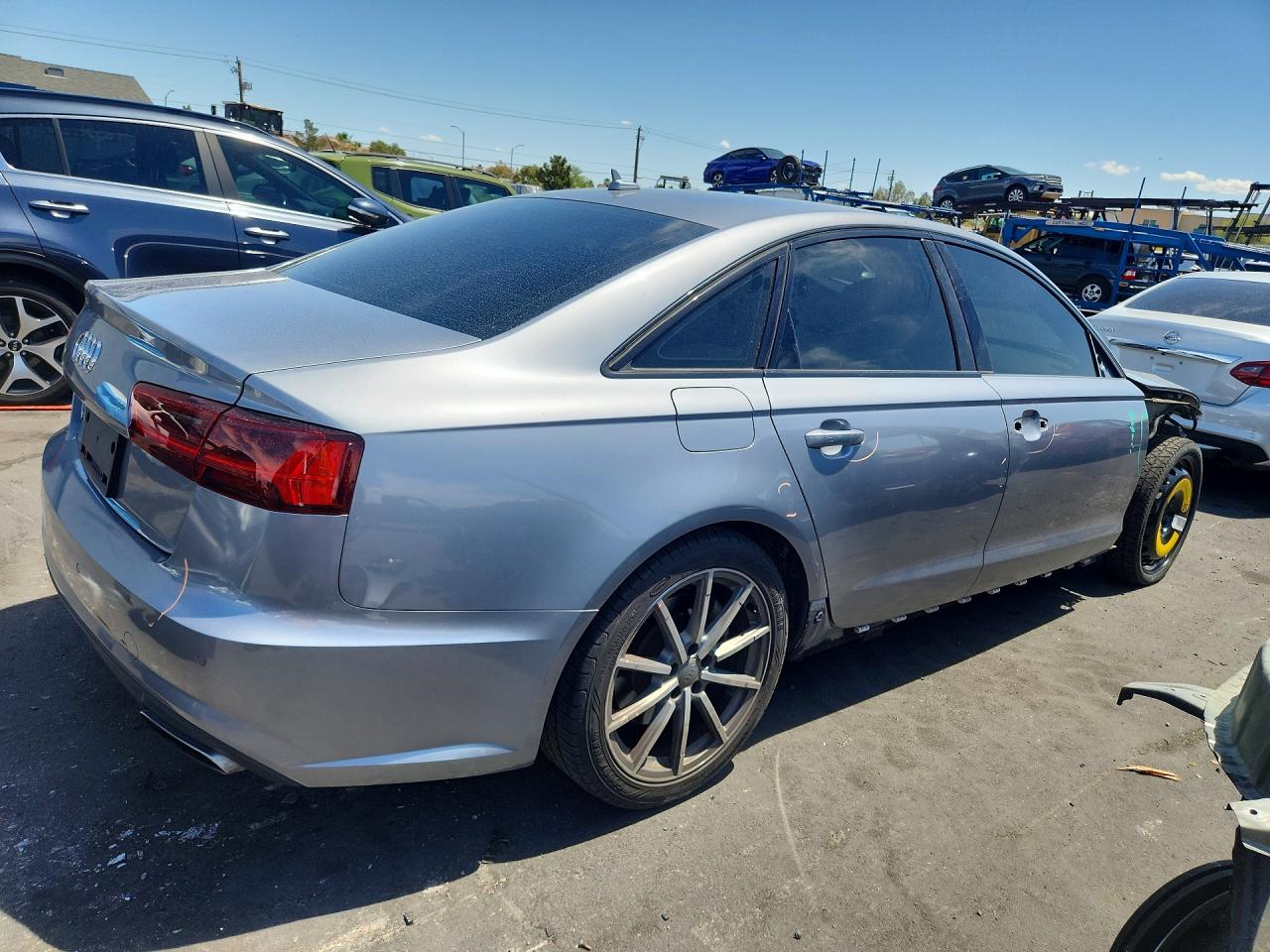 2018 Audi A6 Premium Silver vin: WAUC8AFC4JN067988