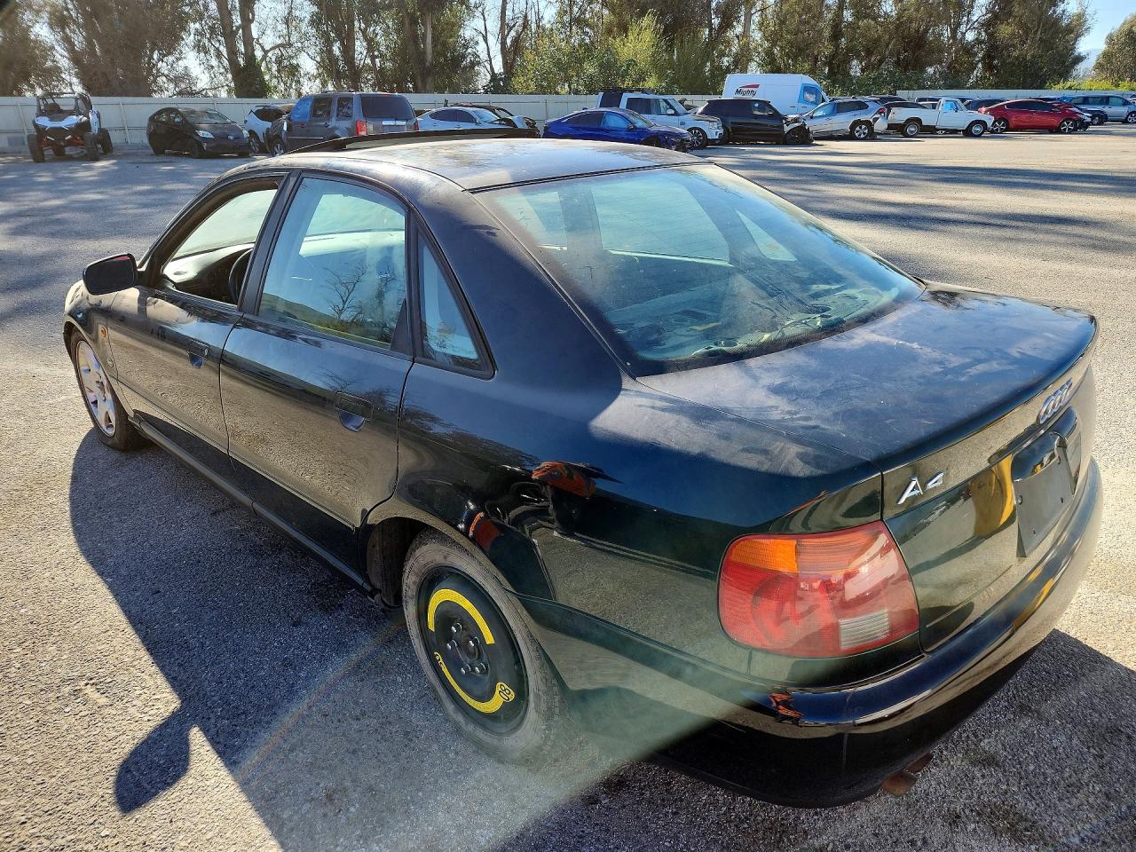 1997 Audi A4 1.8t Quattro Black vin: WAUCB88D7VA241548