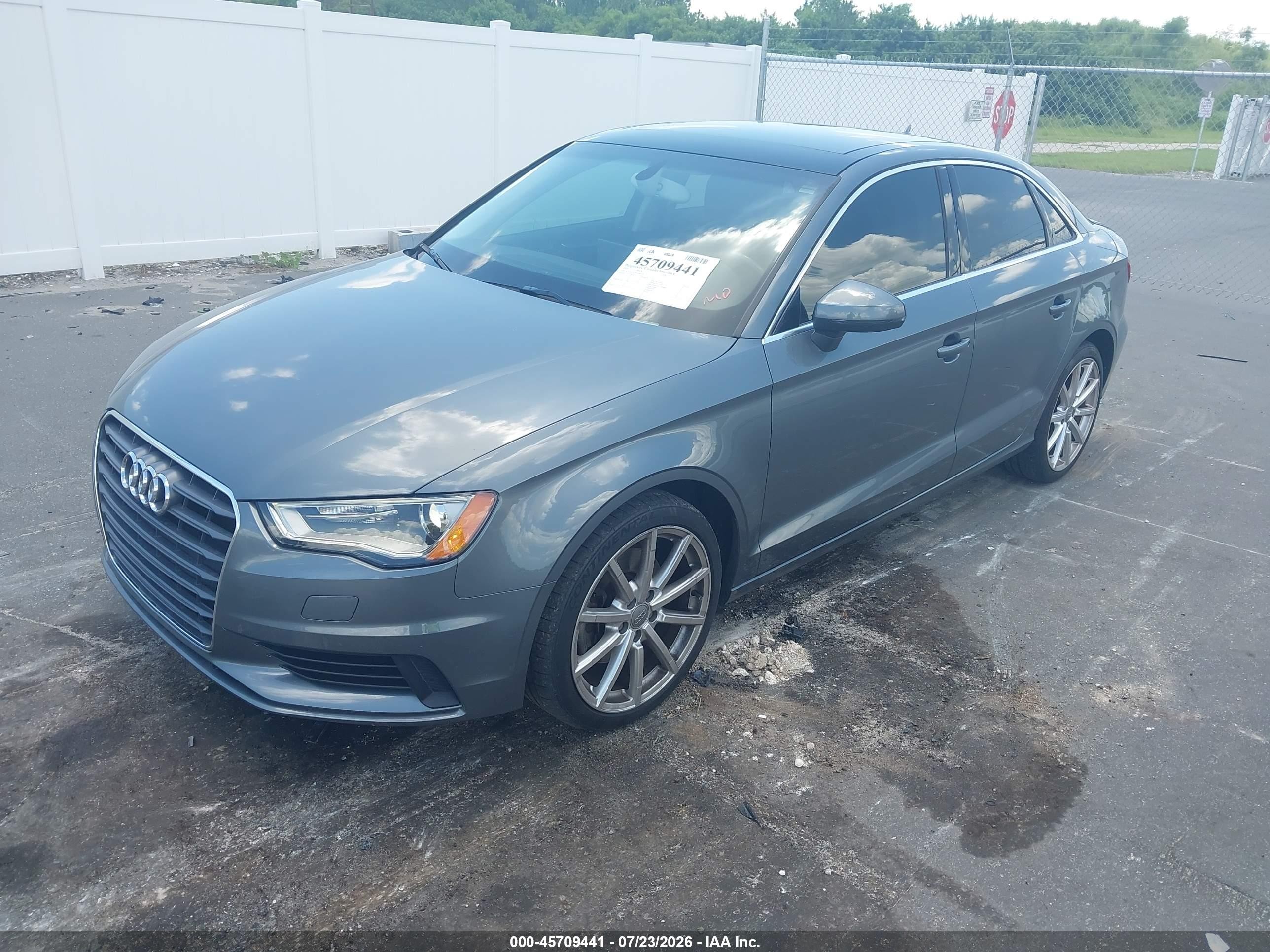 2015 Audi A3 1.8t Premium Gray vin: WAUCCGFF0F1005126