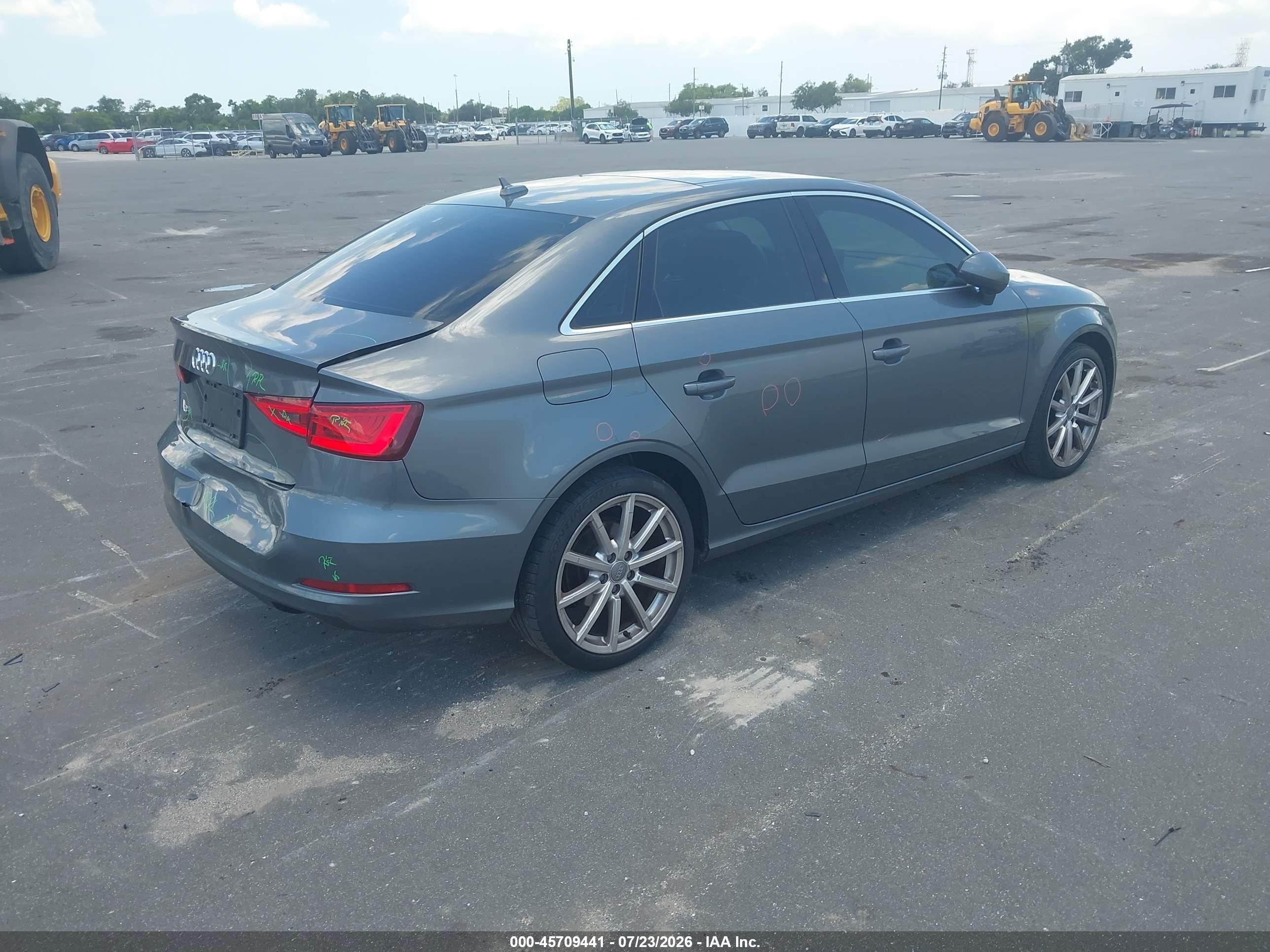 2015 Audi A3 1.8t Premium Gray vin: WAUCCGFF0F1005126