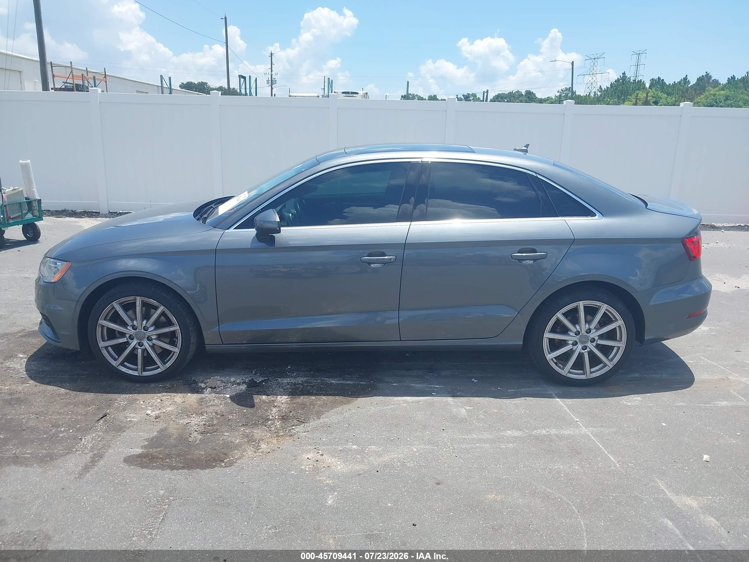 2015 Audi A3 1.8t Premium Gray vin: WAUCCGFF0F1005126