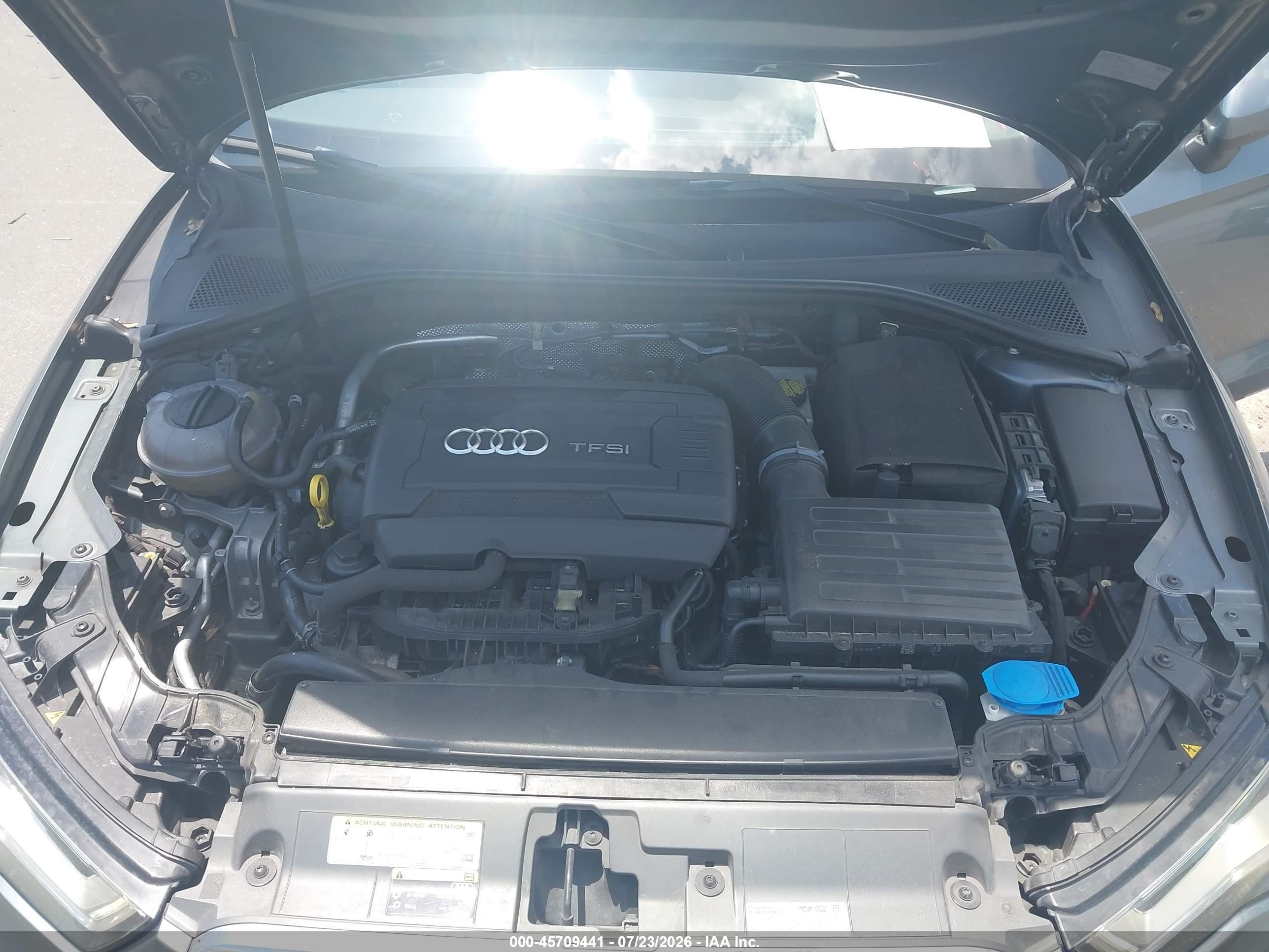 2015 Audi A3 1.8t Premium Gray vin: WAUCCGFF0F1005126
