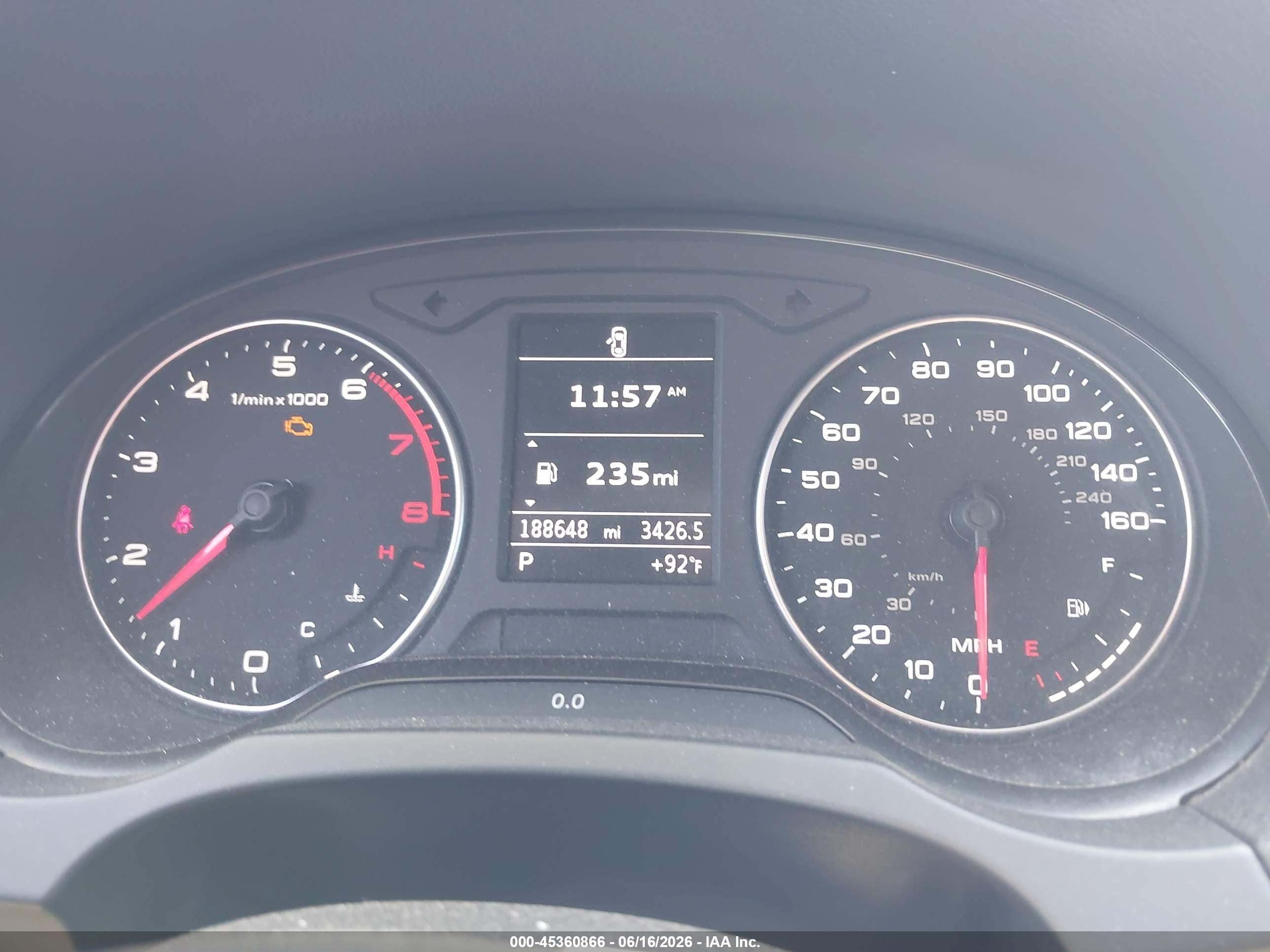 2015 Audi A3 1.8t Premium White vin: WAUCCGFF0F1081509