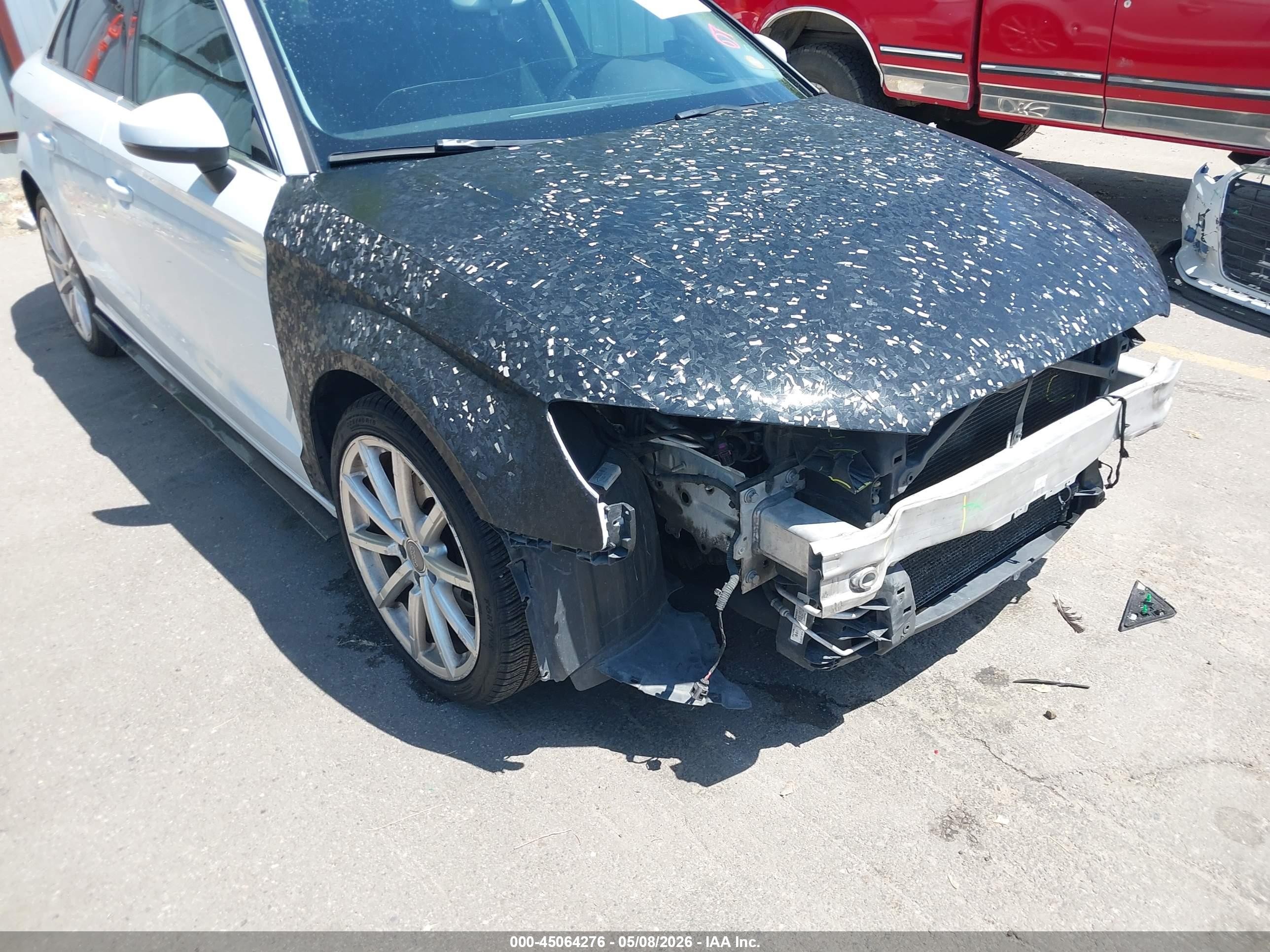 2015 Audi A3 1.8t Premium White vin: WAUCCGFF1F1004132