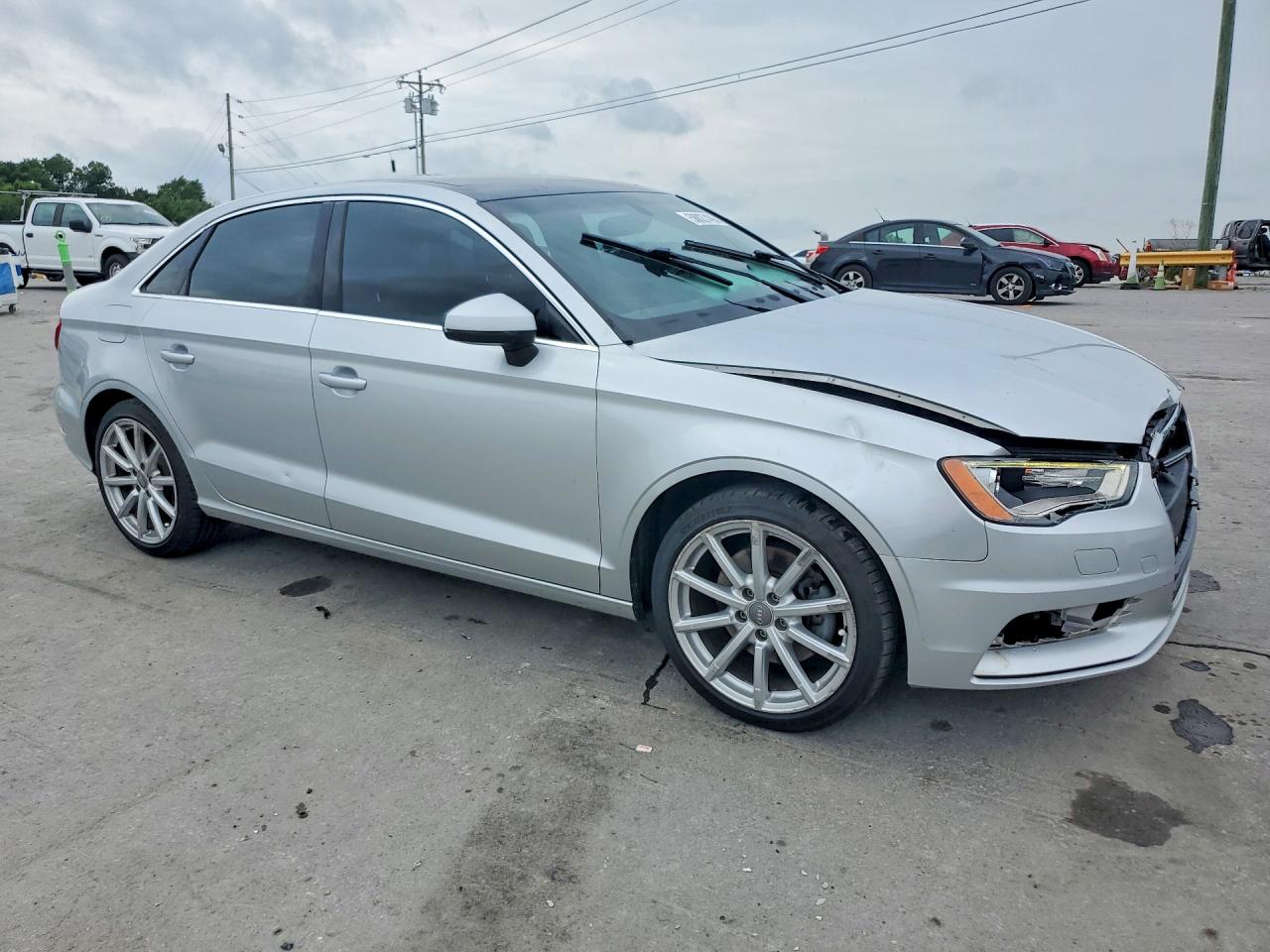 2015 Audi A3 Premium Plus Silver vin: WAUCCGFF1F1020654