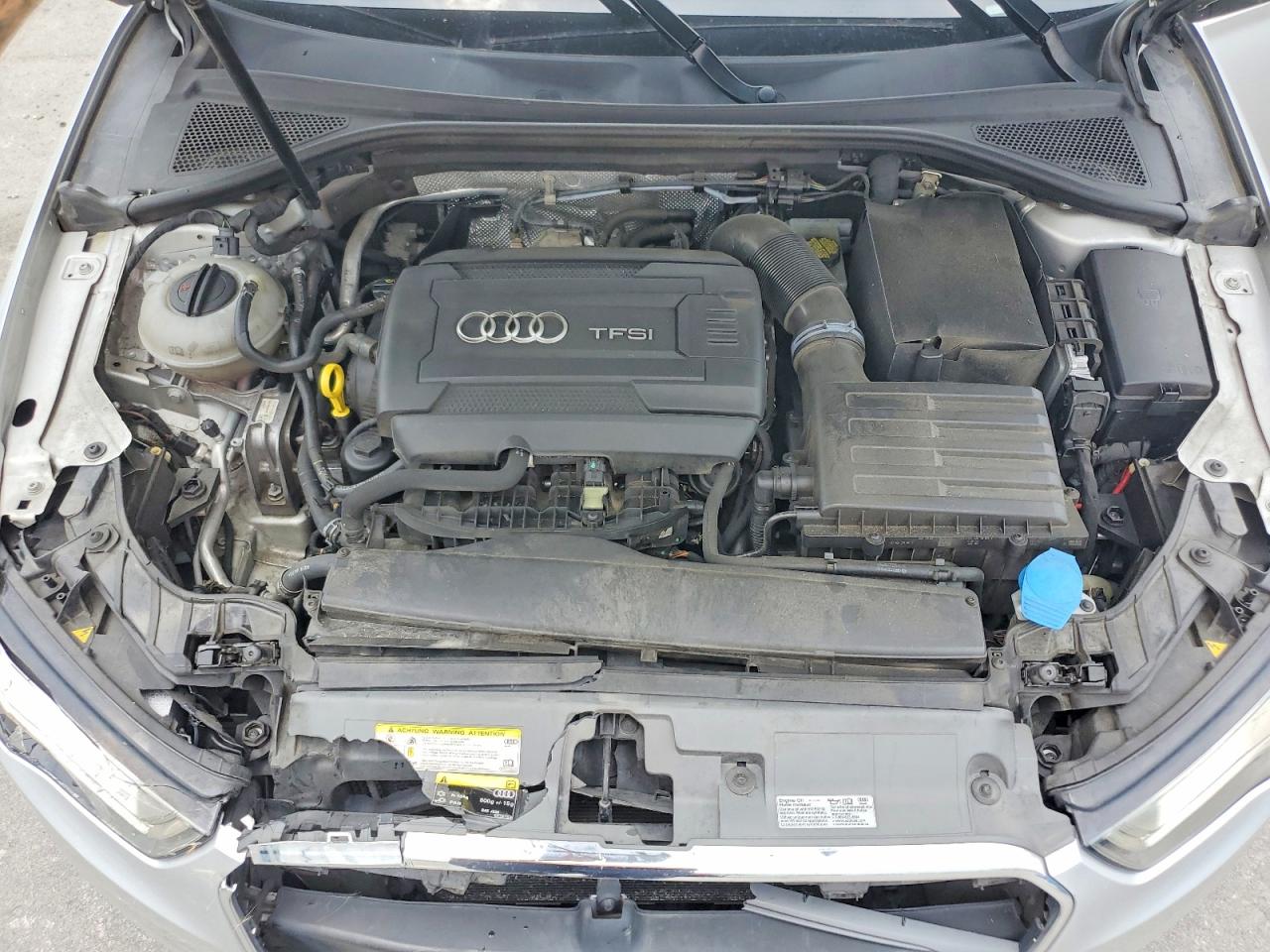 2015 Audi A3 Premium Plus Silver vin: WAUCCGFF1F1020654