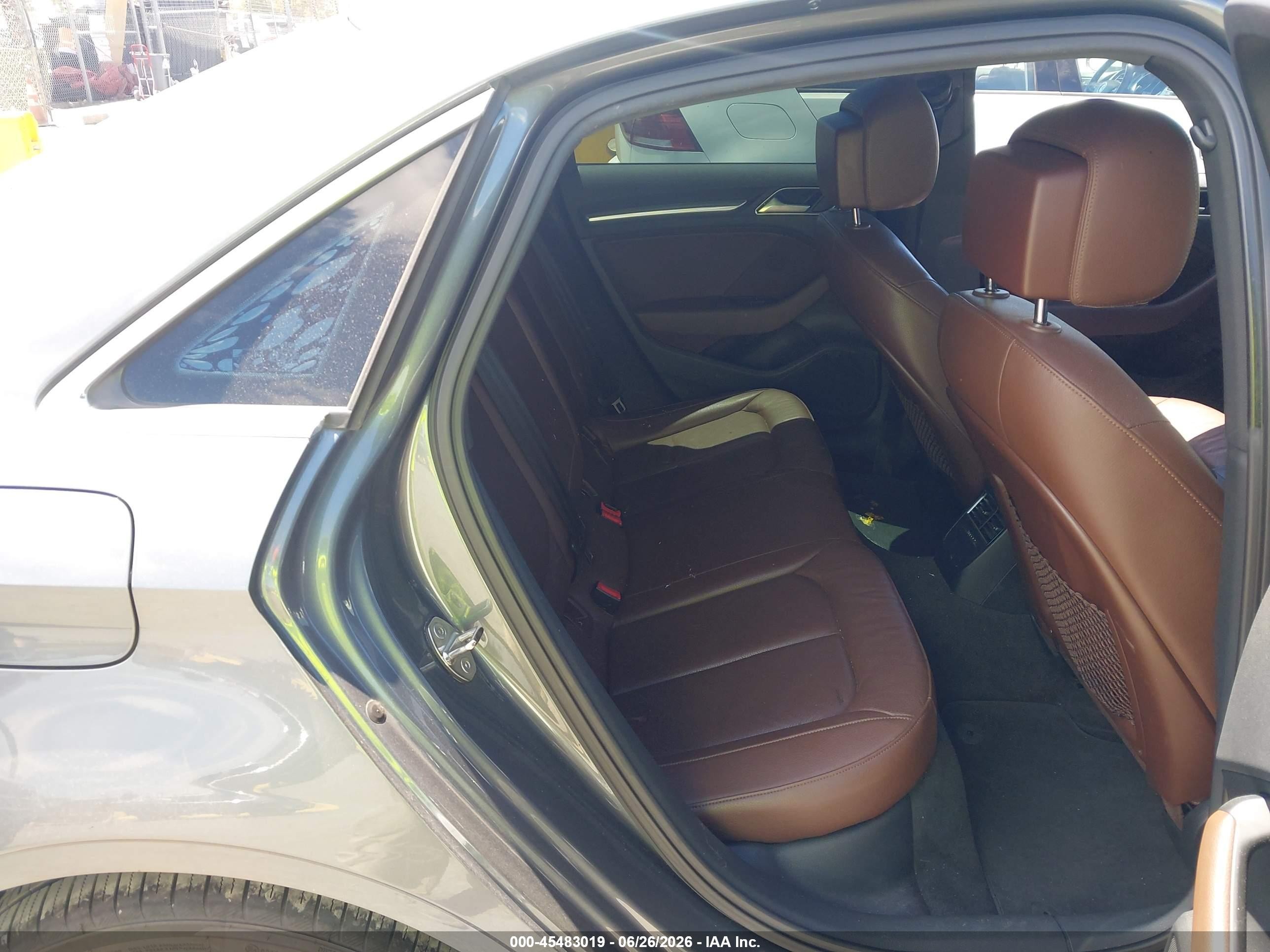 2015 Audi A3 1.8t Premium Gray vin: WAUCCGFF1F1030049