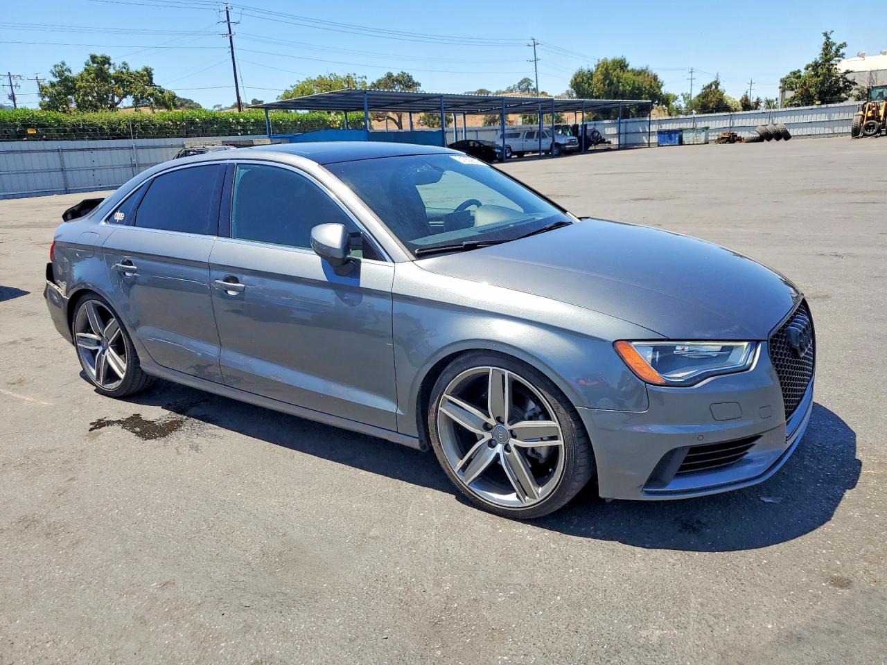 2015 Audi A3 Premium Plus Gray vin: WAUCCGFF1F1075914