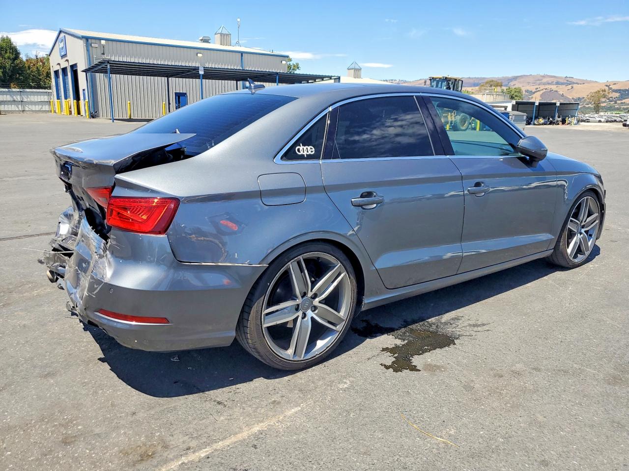 2015 Audi A3 Premium Plus Gray vin: WAUCCGFF1F1075914