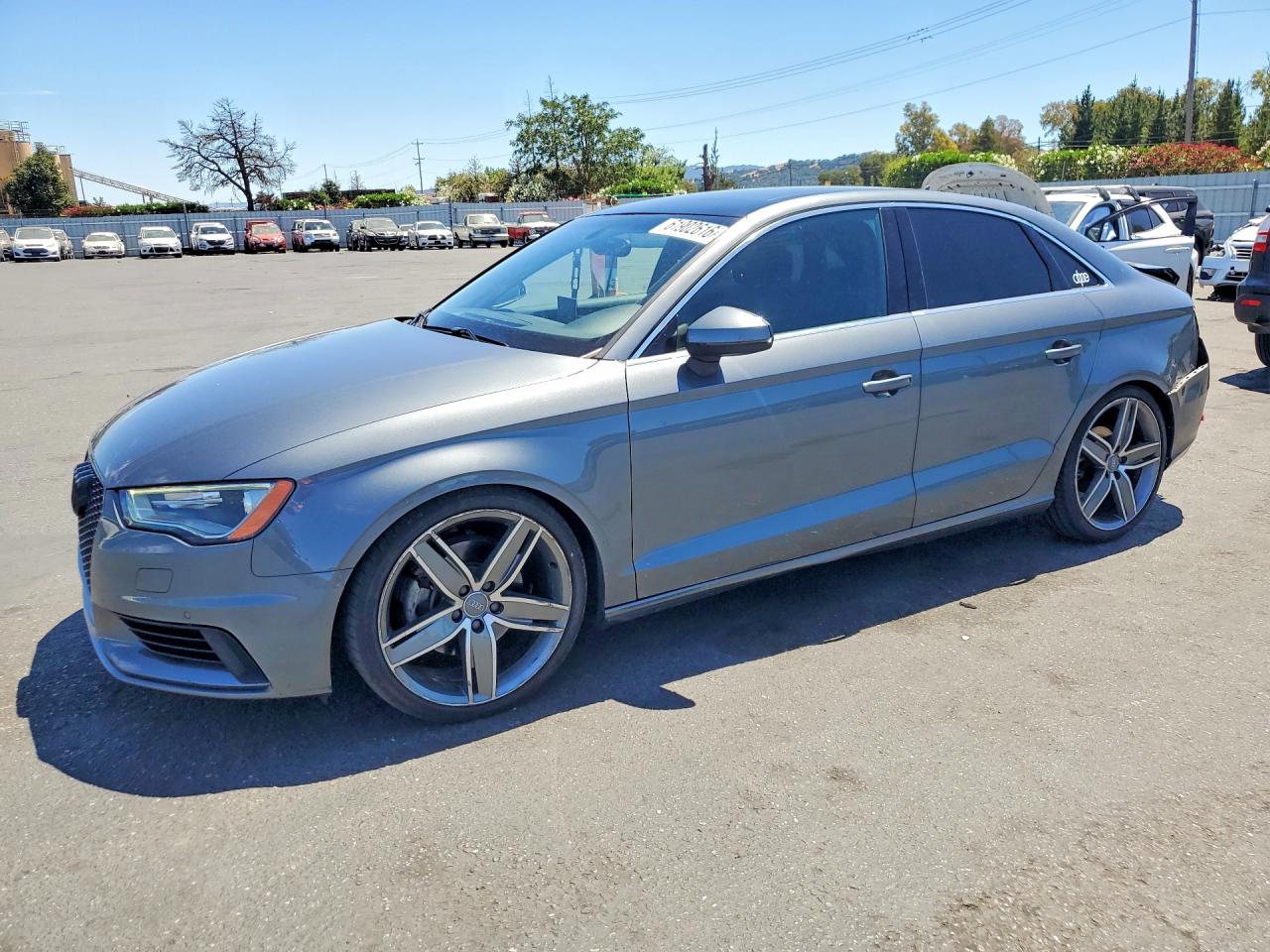 2015 Audi A3 Premium Plus Gray vin: WAUCCGFF1F1075914