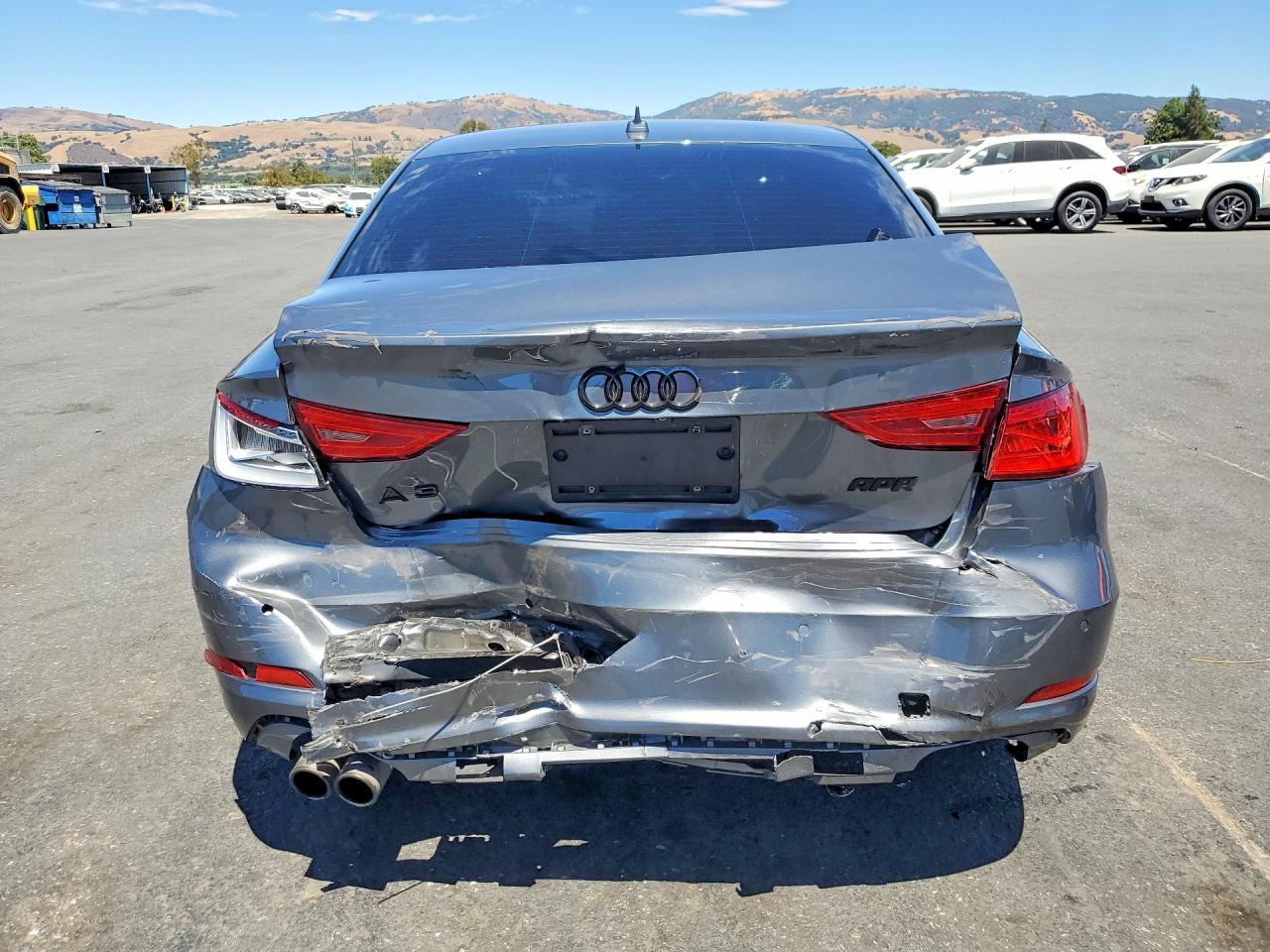 2015 Audi A3 Premium Plus Gray vin: WAUCCGFF1F1075914