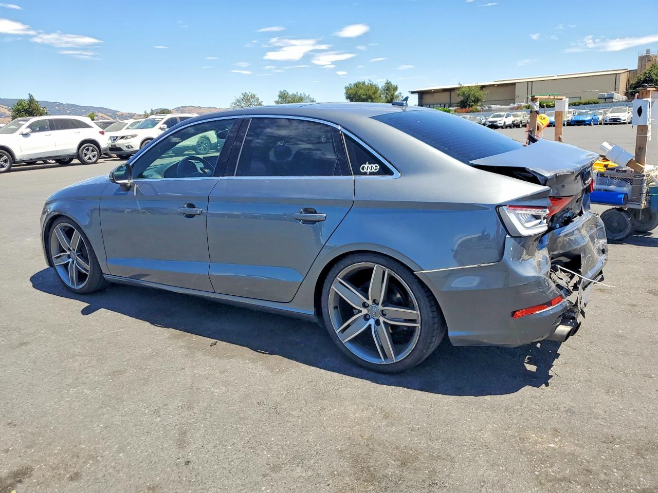 2015 Audi A3 Premium Plus Gray vin: WAUCCGFF1F1075914