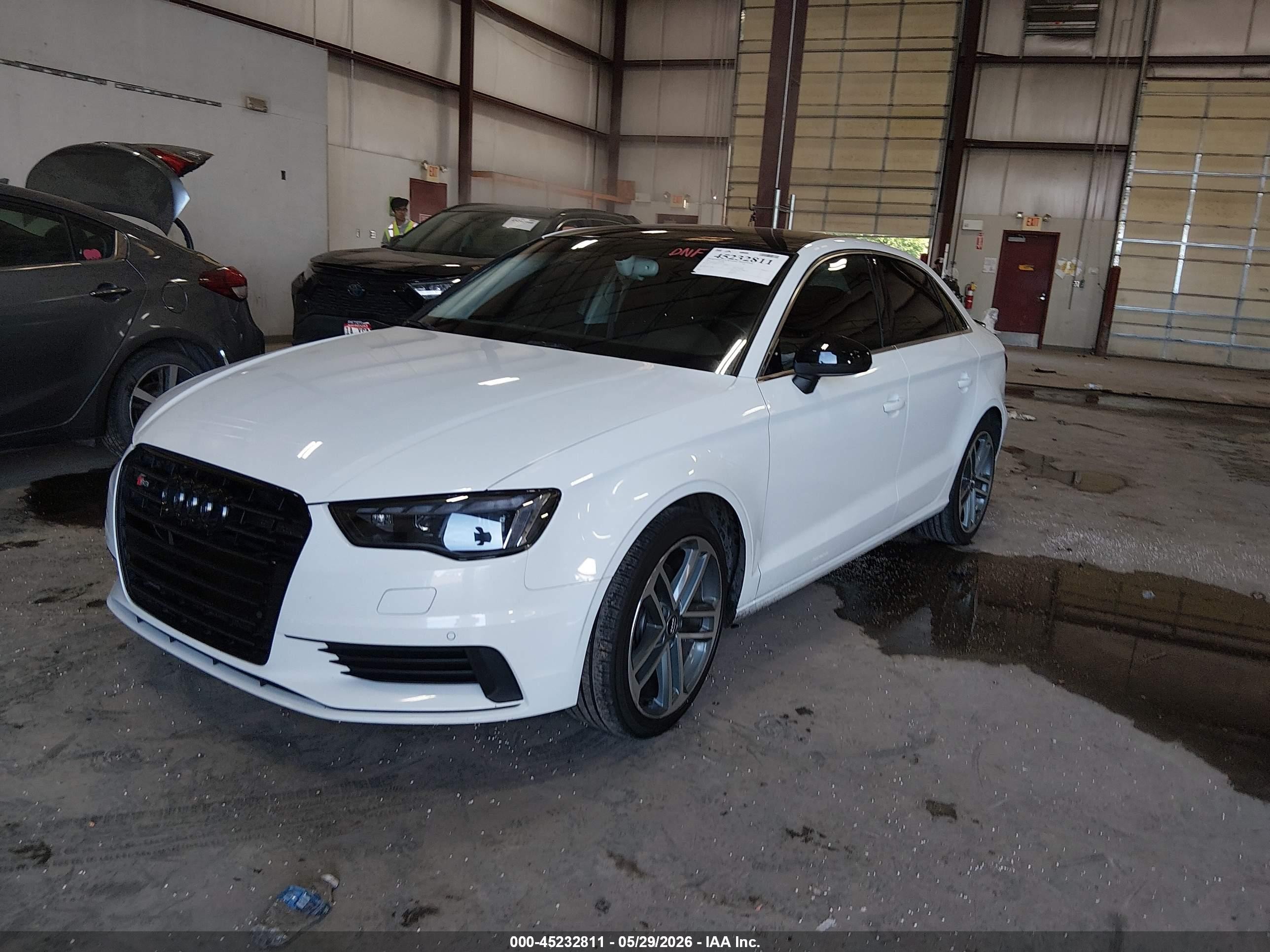 2015 Audi A3 1.8t Premium White vin: WAUCCGFF2F1010215