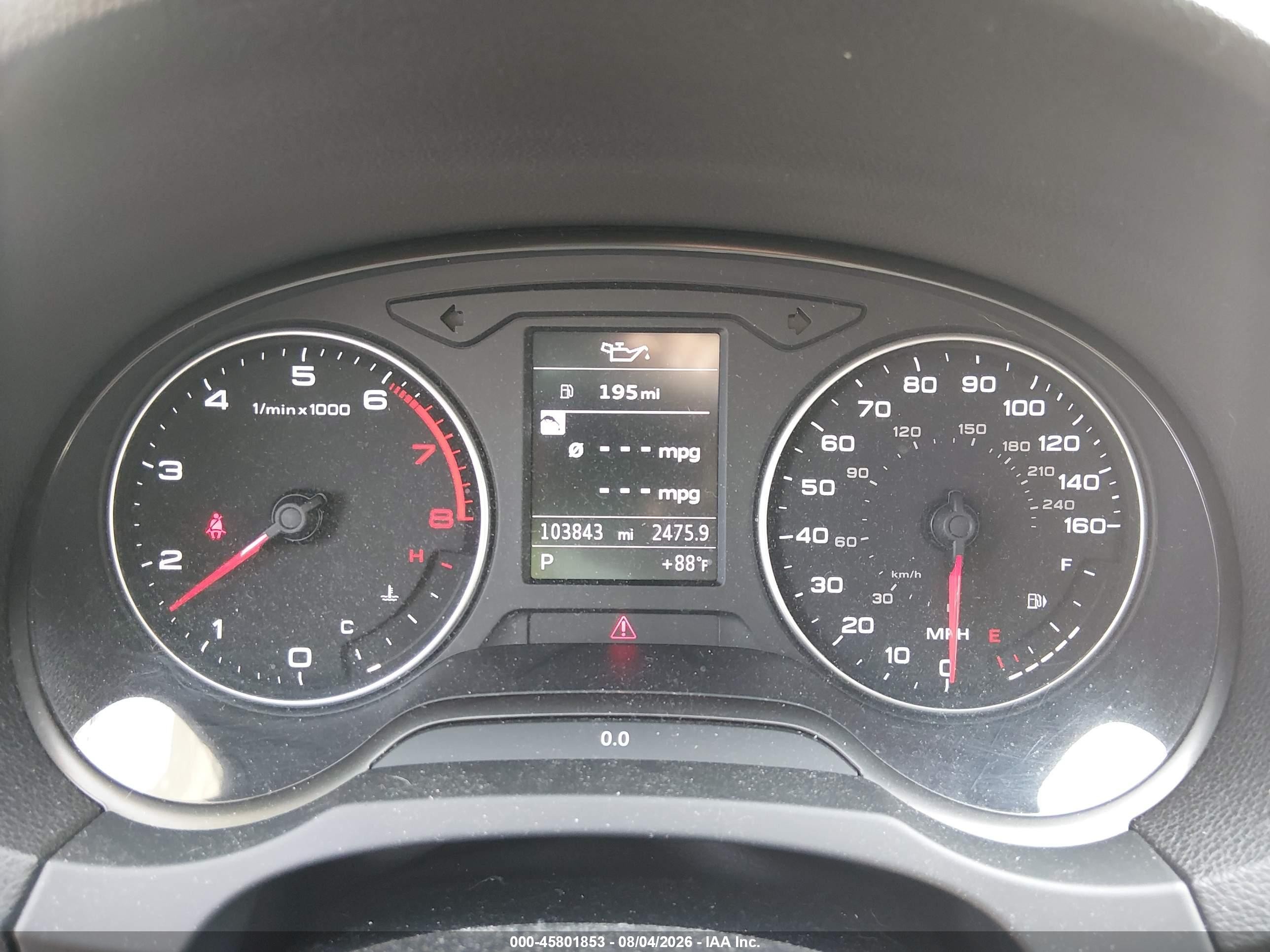 2015 Audi A3 1.8t Premium White vin: WAUCCGFF2F1011560