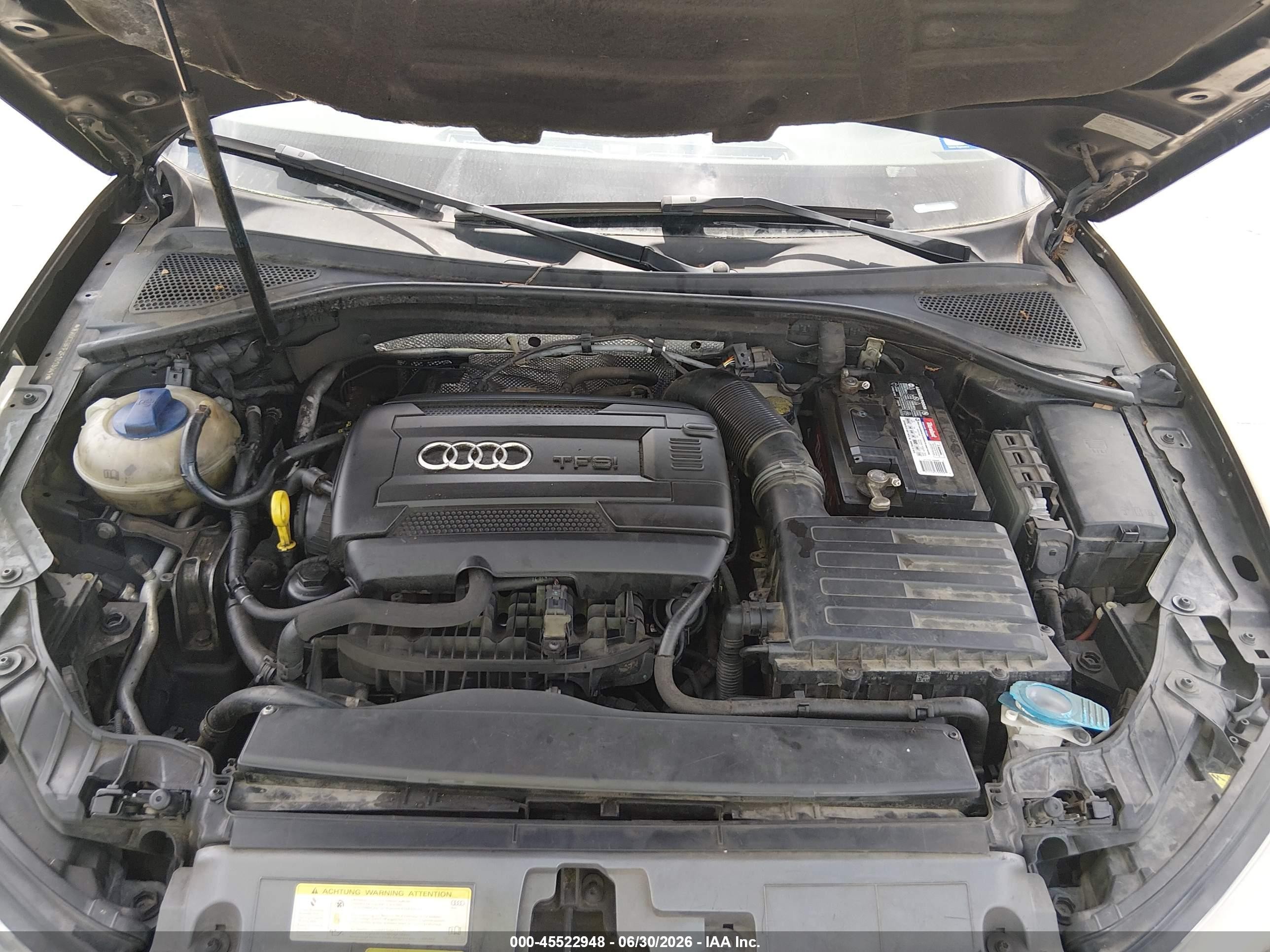 2015 Audi A3 1.8t Premium Black vin: WAUCCGFF2F1018041