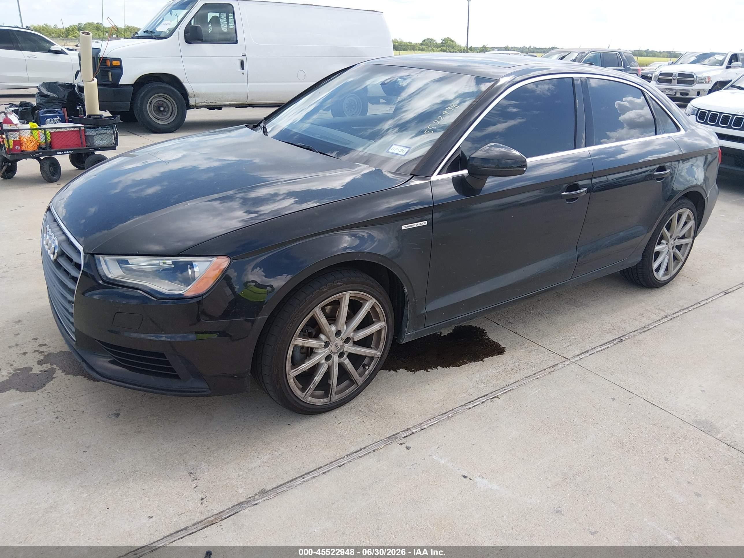 2015 Audi A3 1.8t Premium Black vin: WAUCCGFF2F1018041