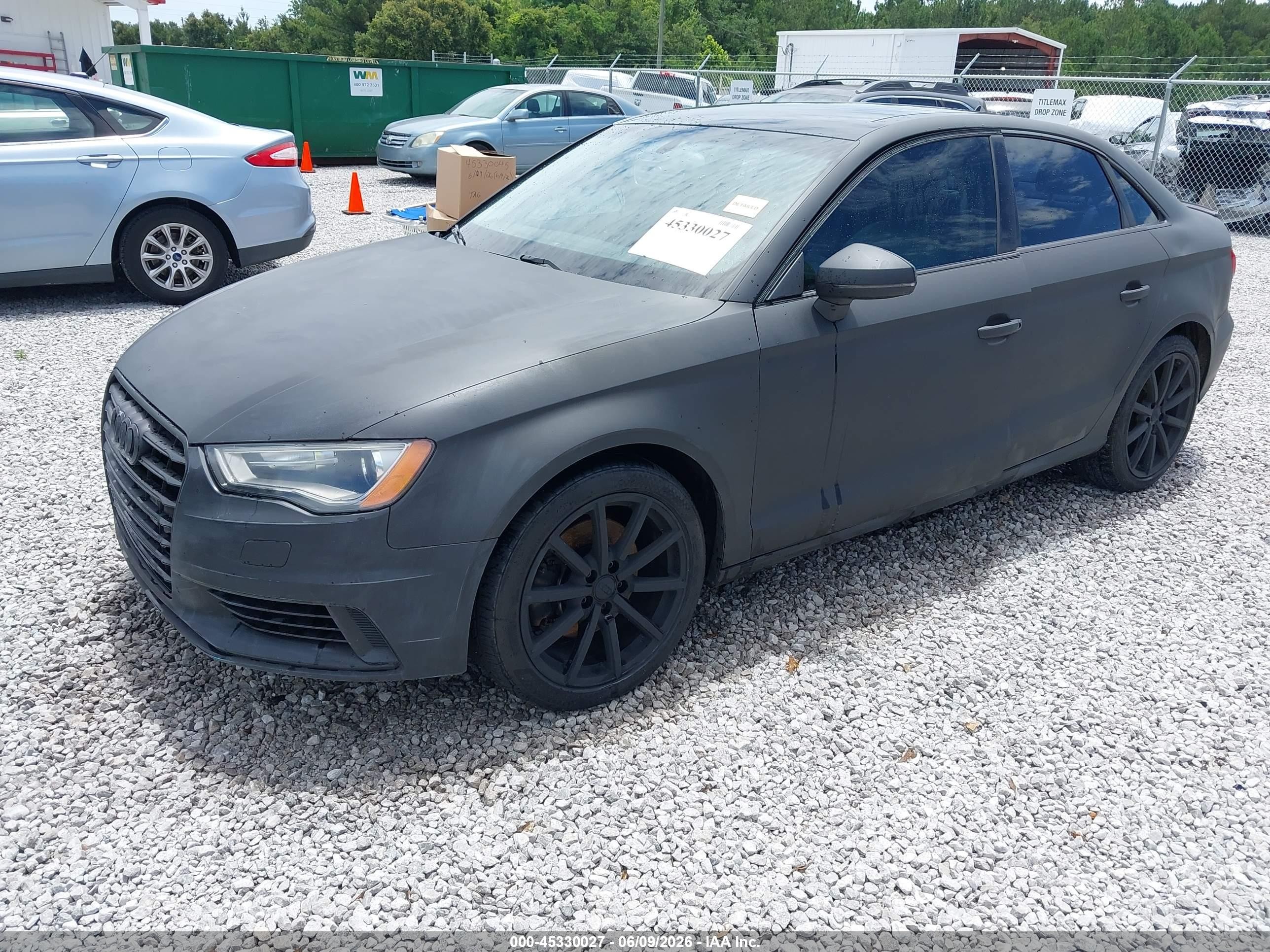 2015 Audi A3 1.8t Premium Black vin: WAUCCGFF4F1031941