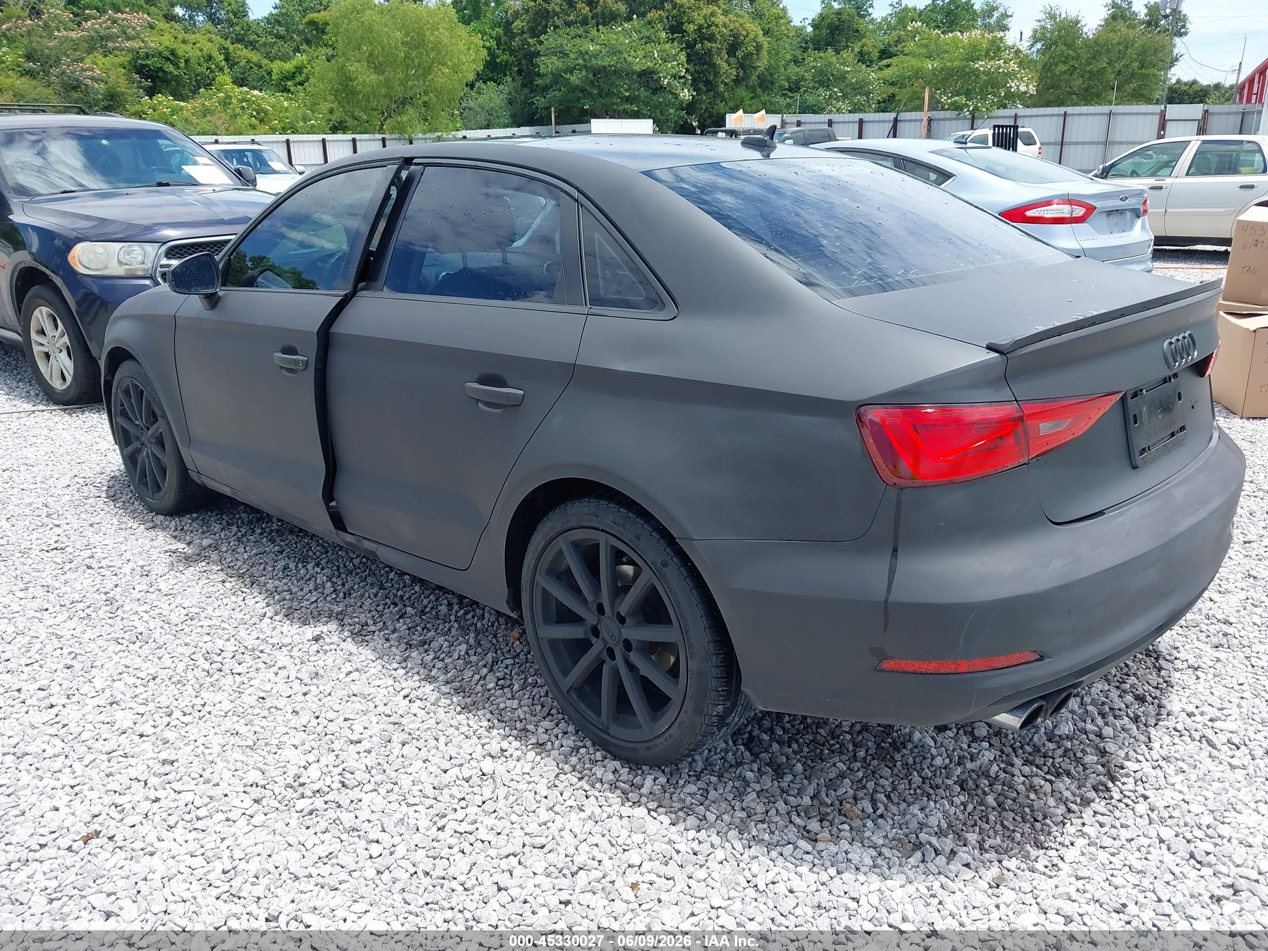 2015 Audi A3 1.8t Premium Black vin: WAUCCGFF4F1031941