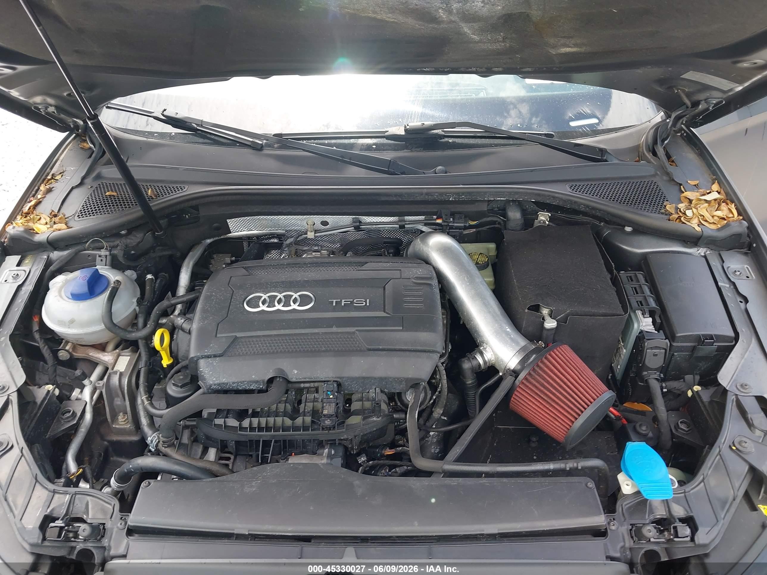2015 Audi A3 1.8t Premium Black vin: WAUCCGFF4F1031941
