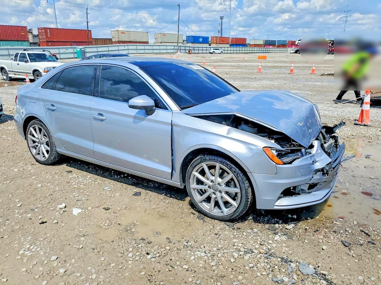 2015 Audi A3 Premium Plus Silver vin: WAUCCGFF6F1053276