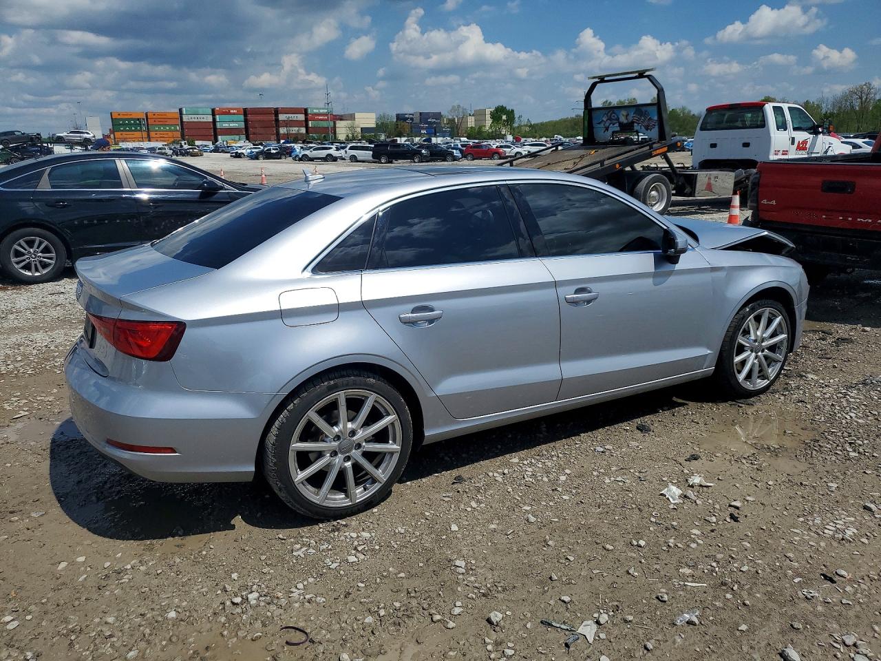 2015 Audi A3 Premium Plus Silver vin: WAUCCGFF6F1053276
