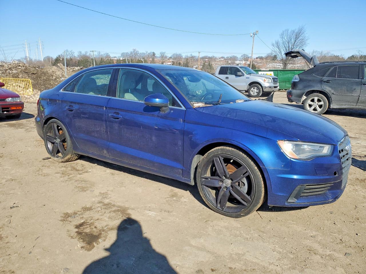 2015 Audi A3 Premium Plus Blue vin: WAUCCGFF7F1023123