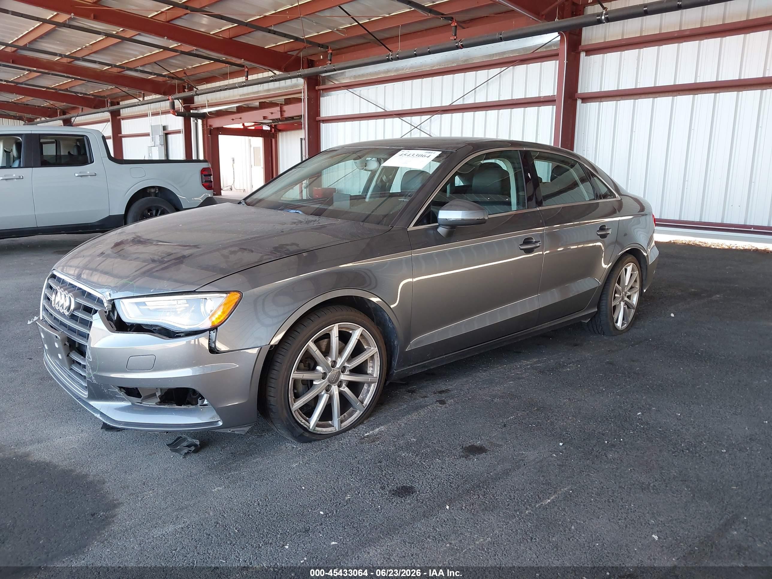 2015 Audi A3 1.8t Premium Gray vin: WAUCCGFFXF1001343