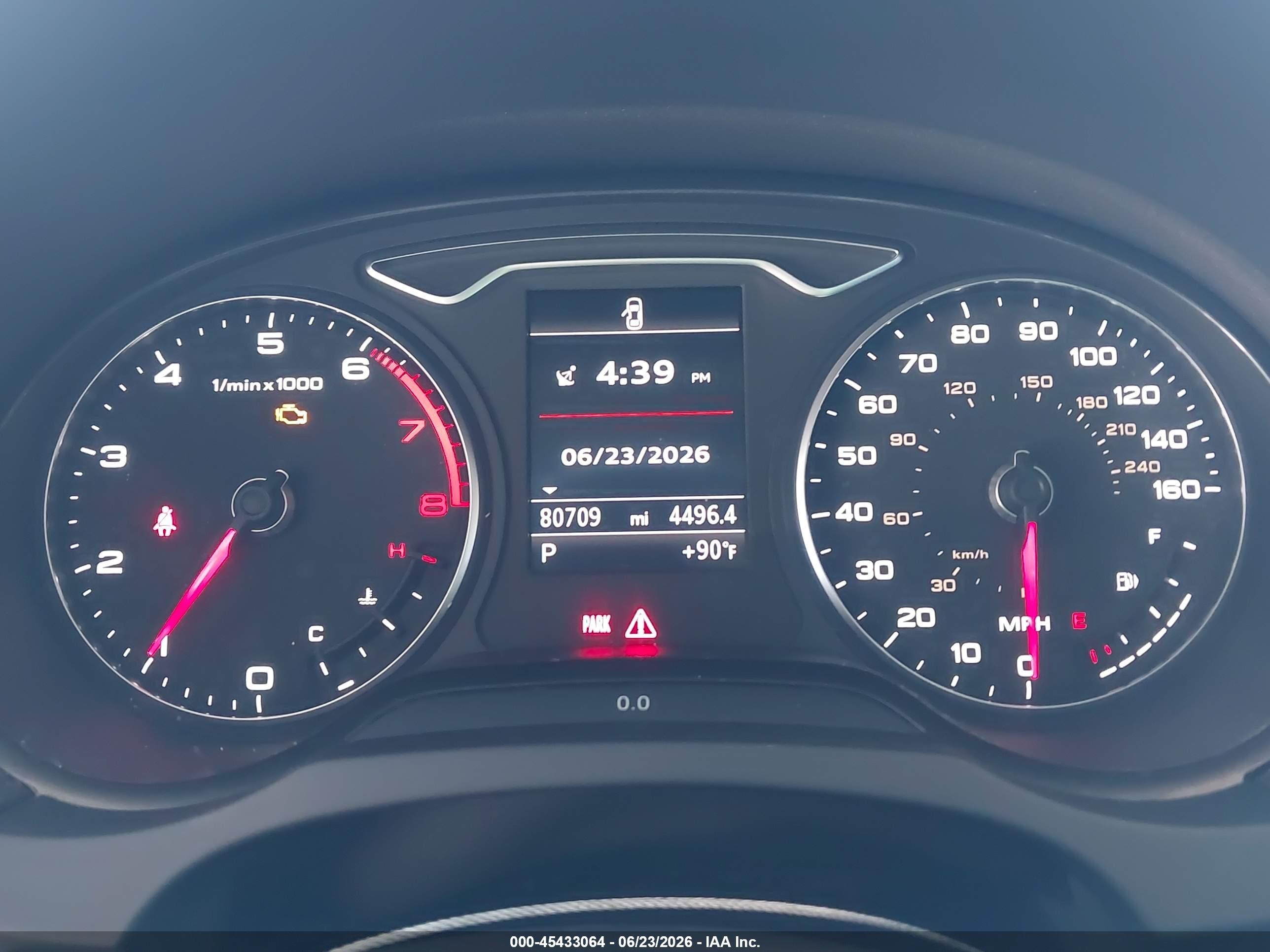 2015 Audi A3 1.8t Premium Gray vin: WAUCCGFFXF1001343