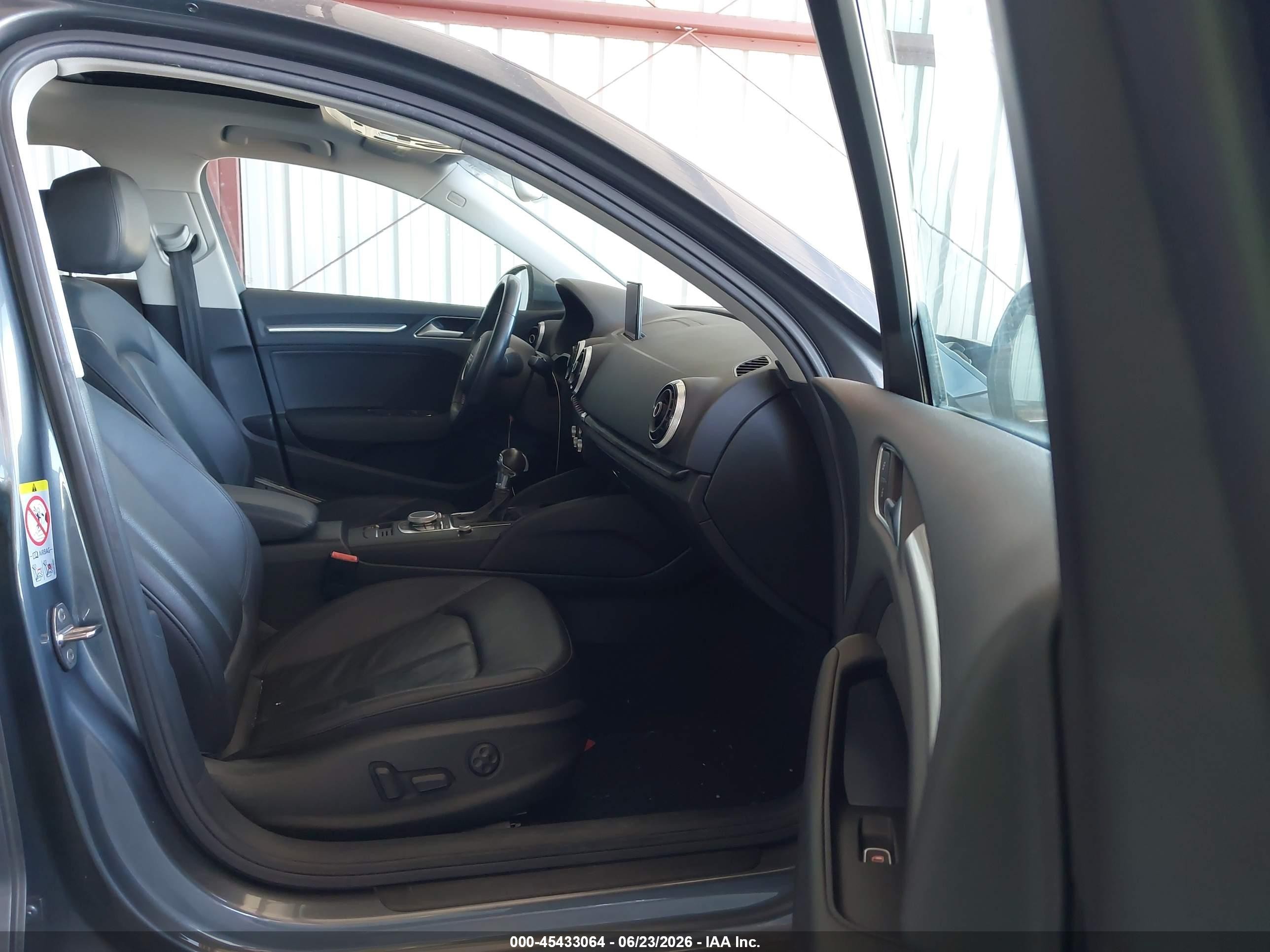 2015 Audi A3 1.8t Premium Gray vin: WAUCCGFFXF1001343