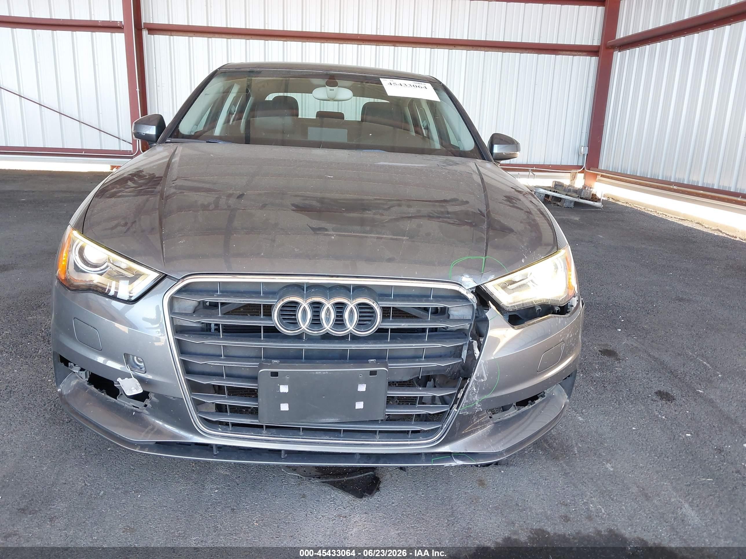 2015 Audi A3 1.8t Premium Gray vin: WAUCCGFFXF1001343