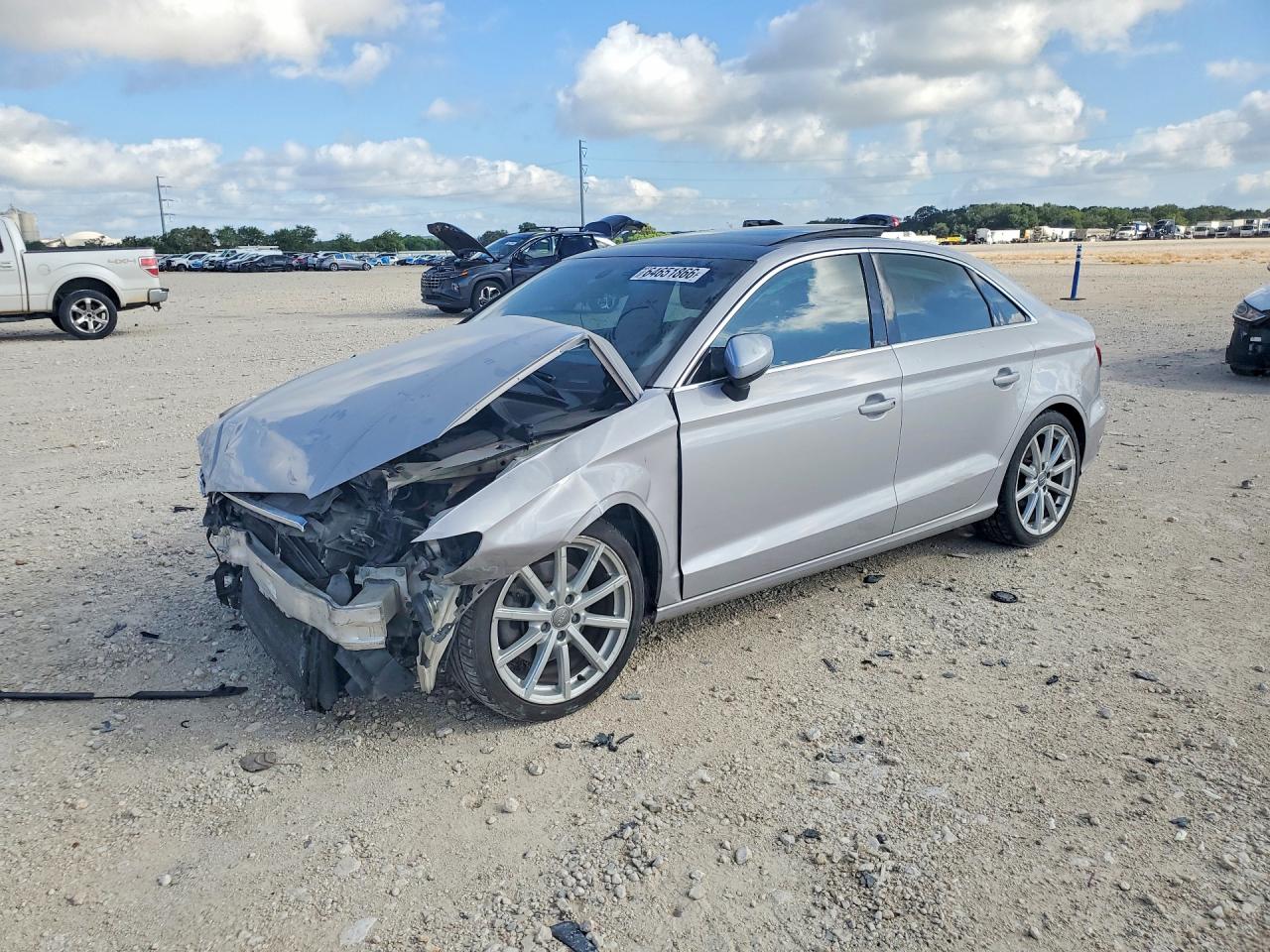 2015 Audi A3 Premium Plus Silver vin: WAUCCGFFXF1043981