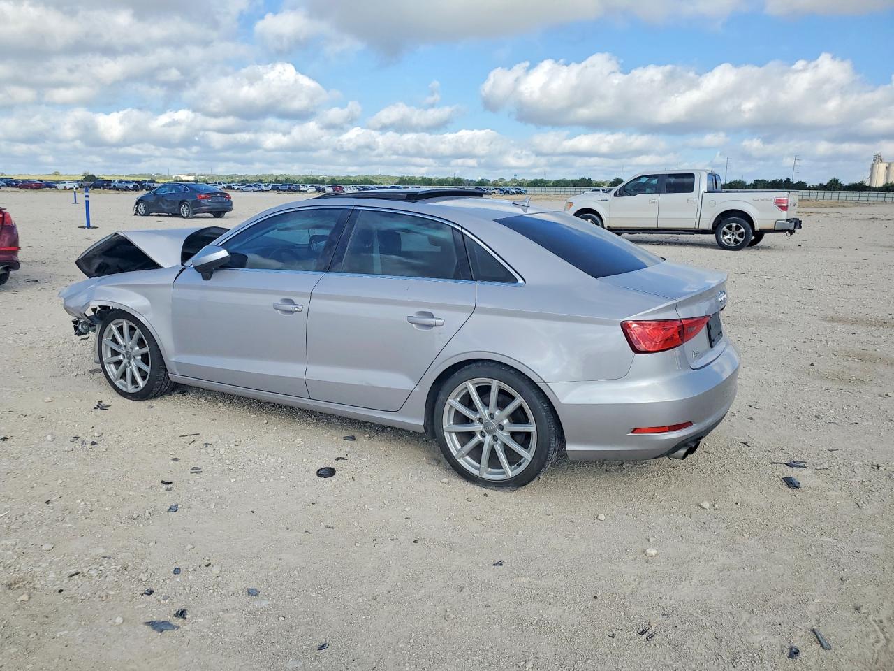 2015 Audi A3 Premium Plus Silver vin: WAUCCGFFXF1043981