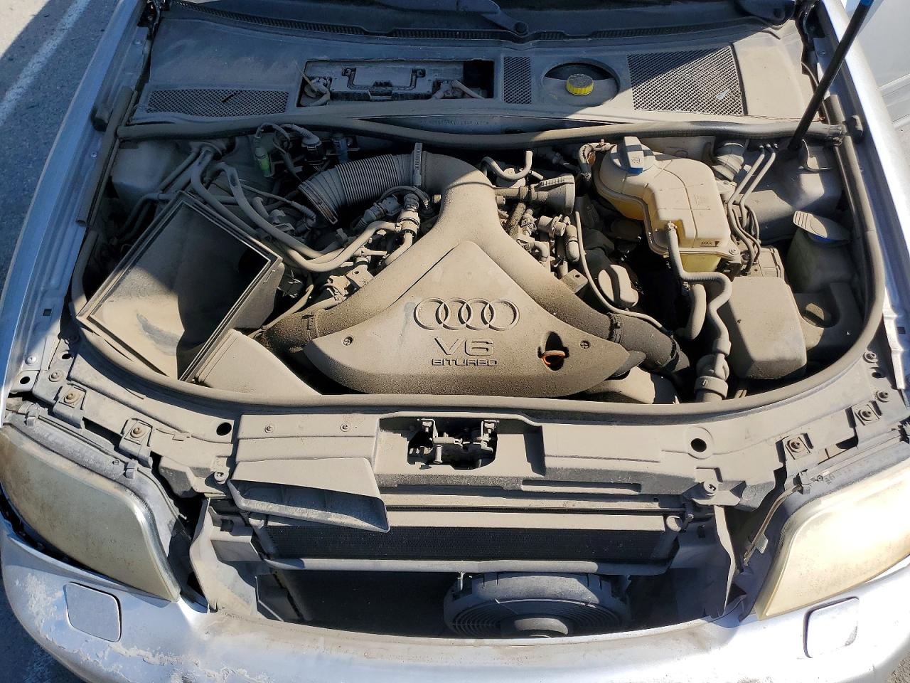 2004 Audi A6 S-line Quattro Silver vin: WAUCD64B14N059421