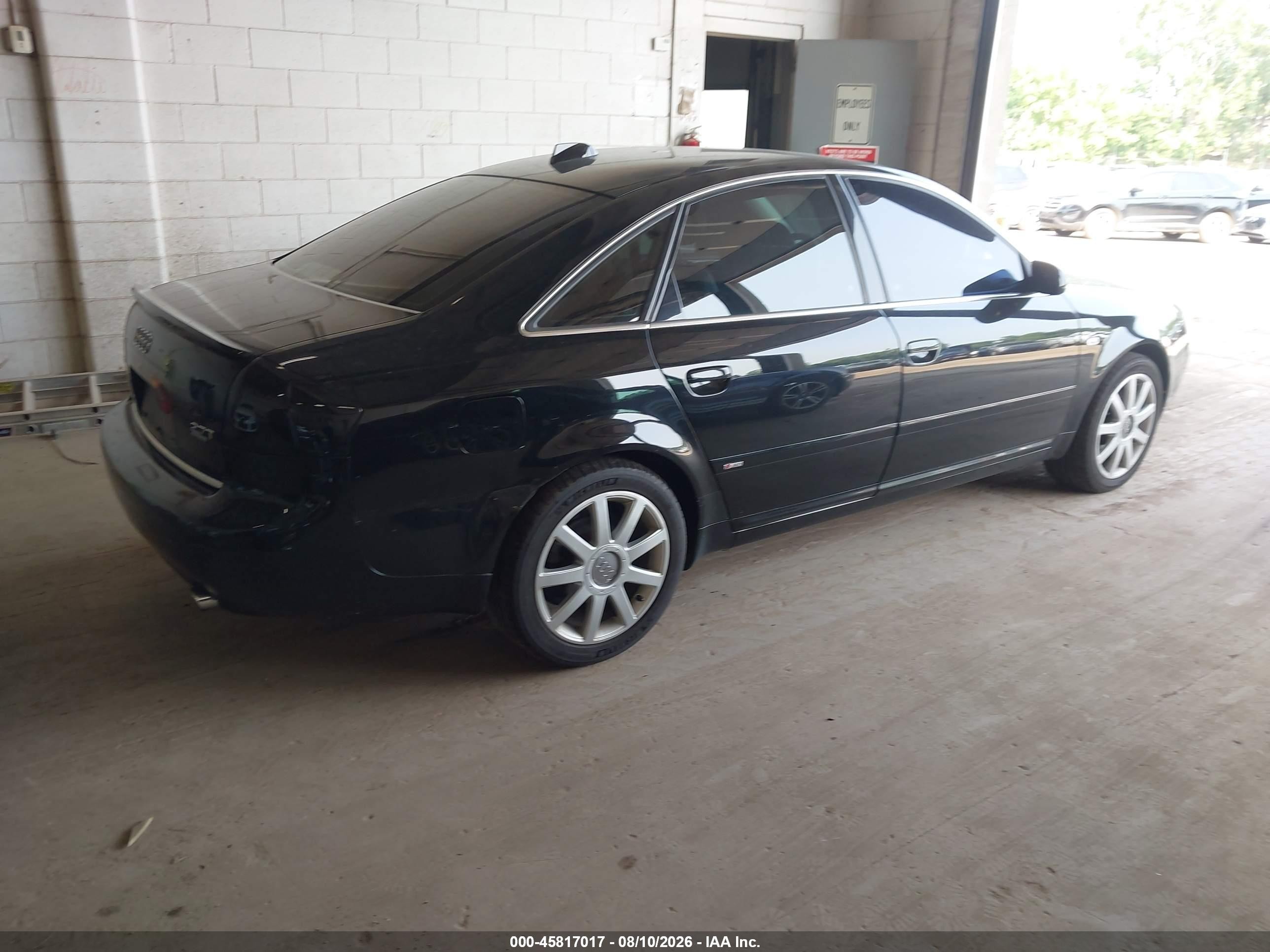 2004 Audi A6 2.7t S-line Black vin: WAUCD64B24N089723