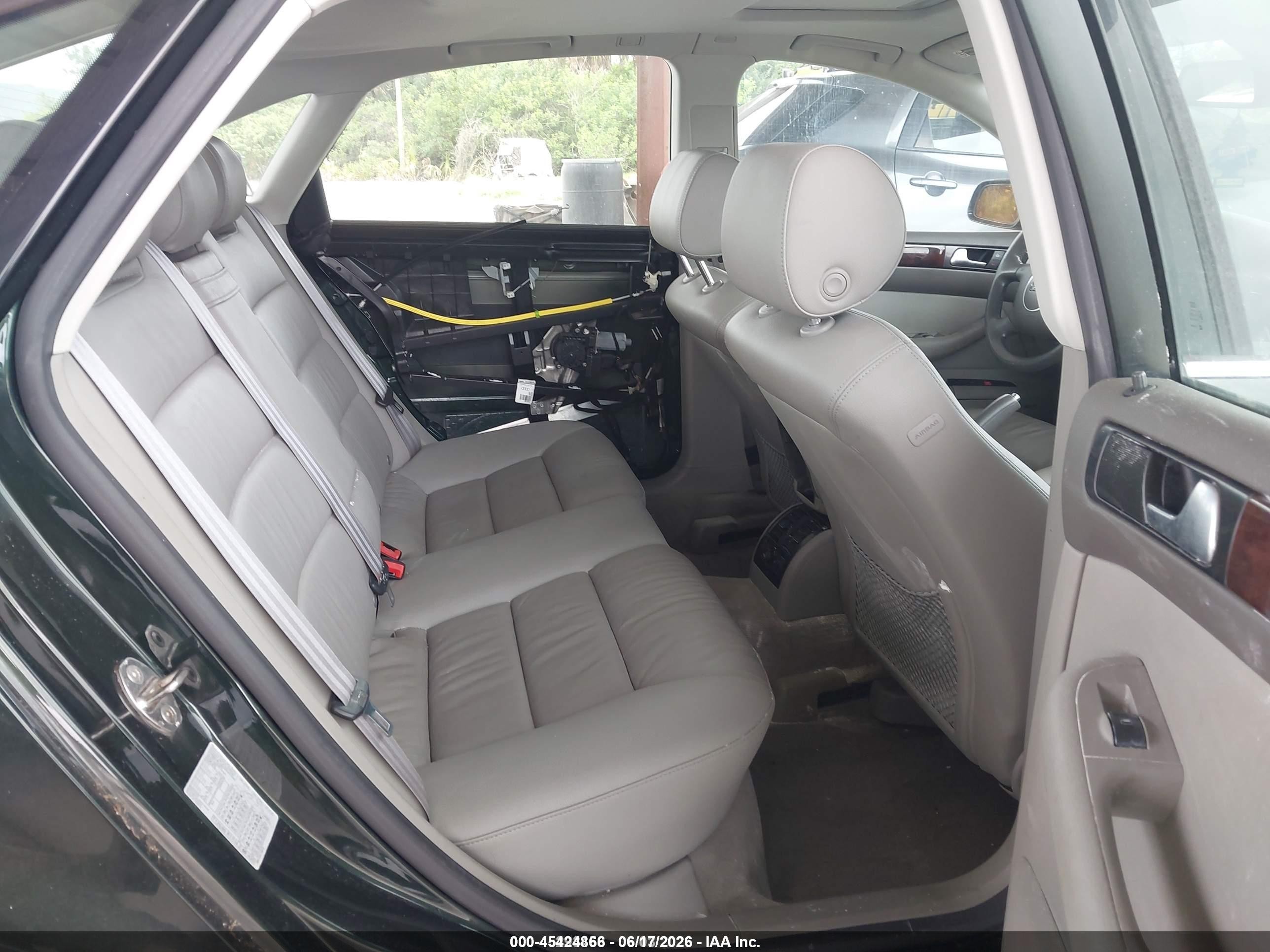 2004 Audi A6 2.7t S-line Зеленый vin: WAUCD64B94N098998