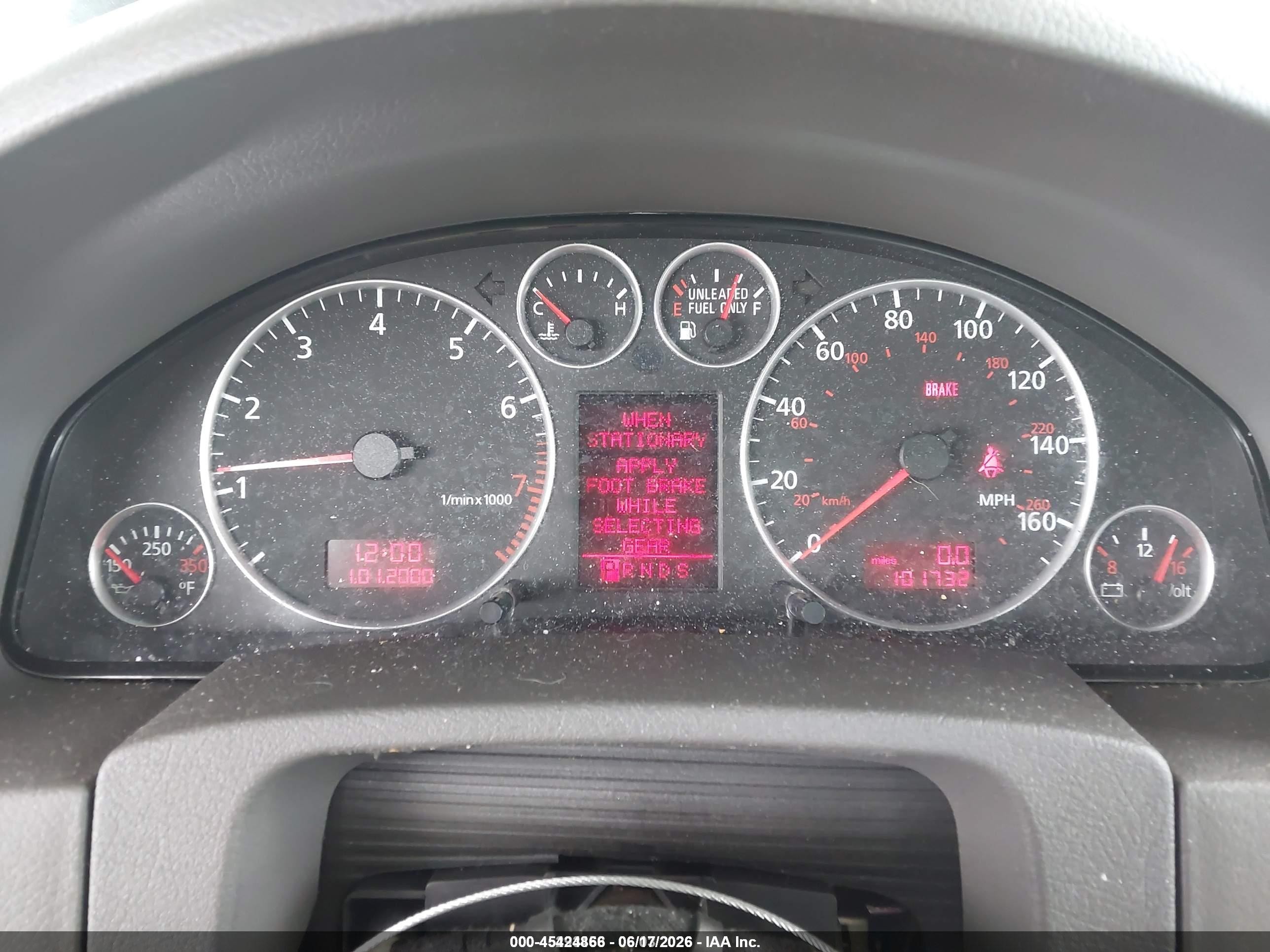 2004 Audi A6 2.7t S-line Зеленый vin: WAUCD64B94N098998