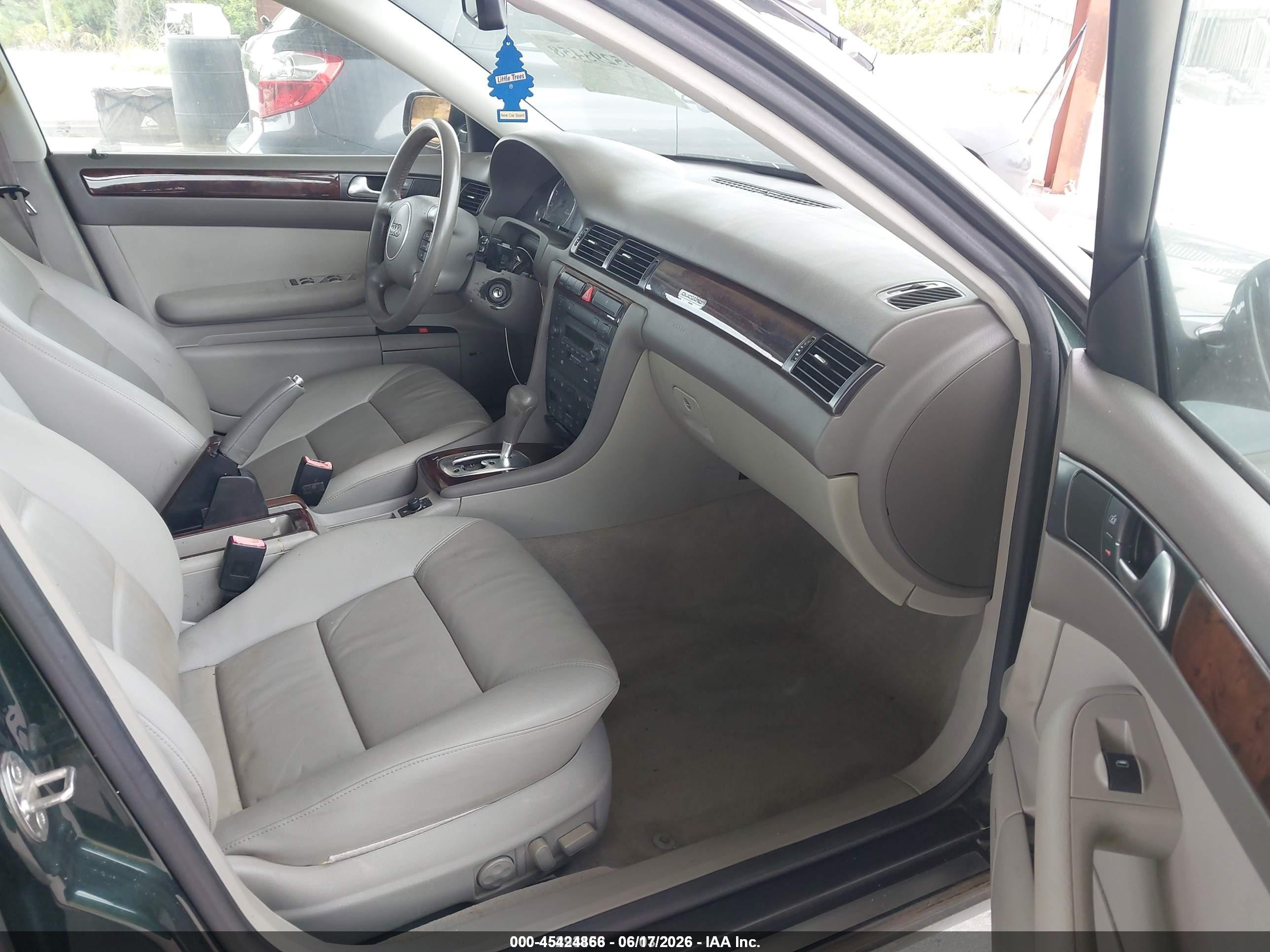 2004 Audi A6 2.7t S-line Зеленый vin: WAUCD64B94N098998