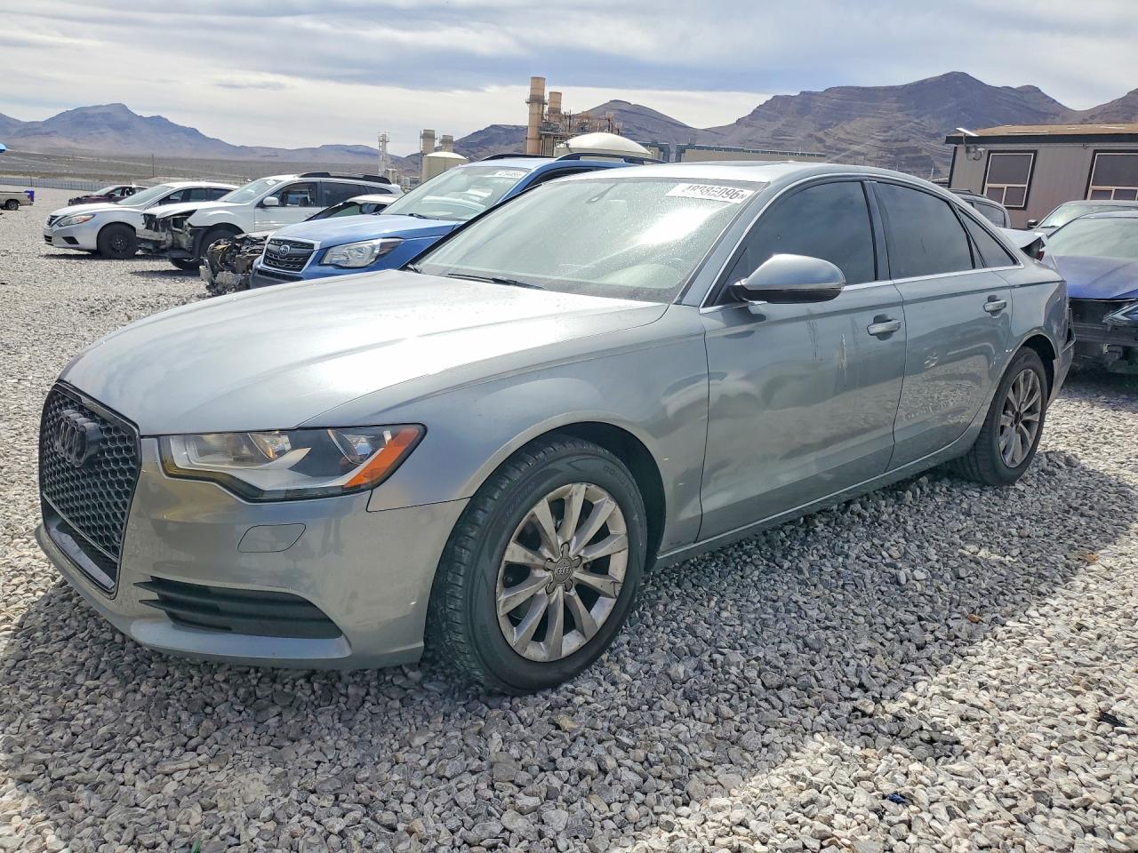 2012 Audi A6 Premium Silver vin: WAUCFAFC2CN174871