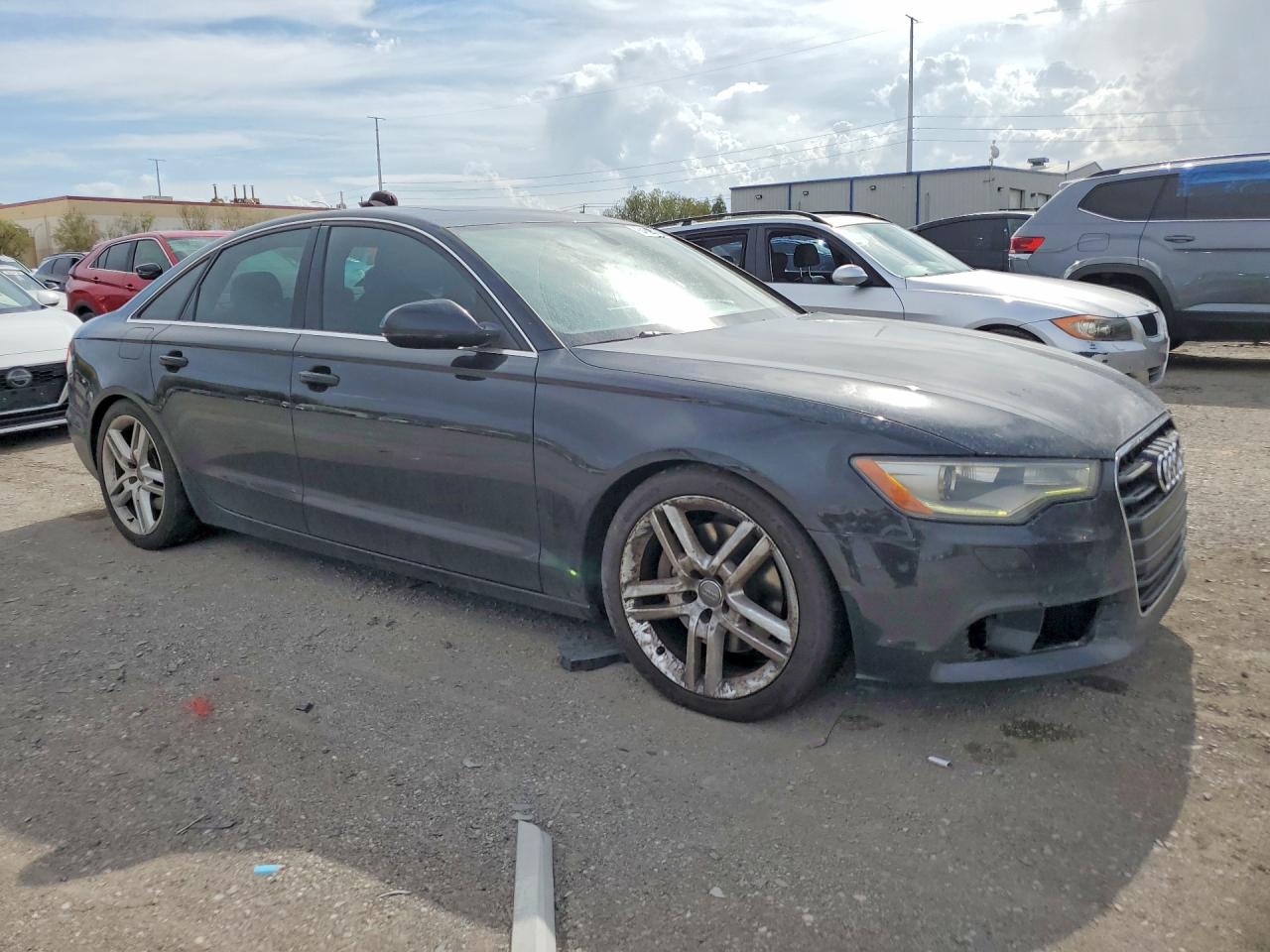 2015 Audi A6 Premium Black vin: WAUCFAFC2FN026787