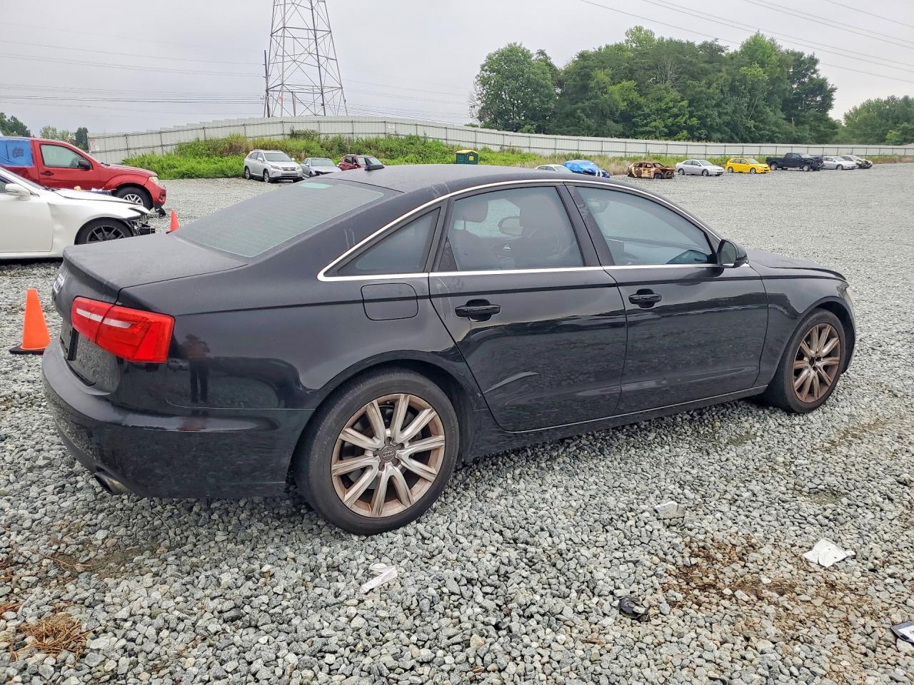 2015 Audi A6 Premium Black vin: WAUCFAFC3FN018214