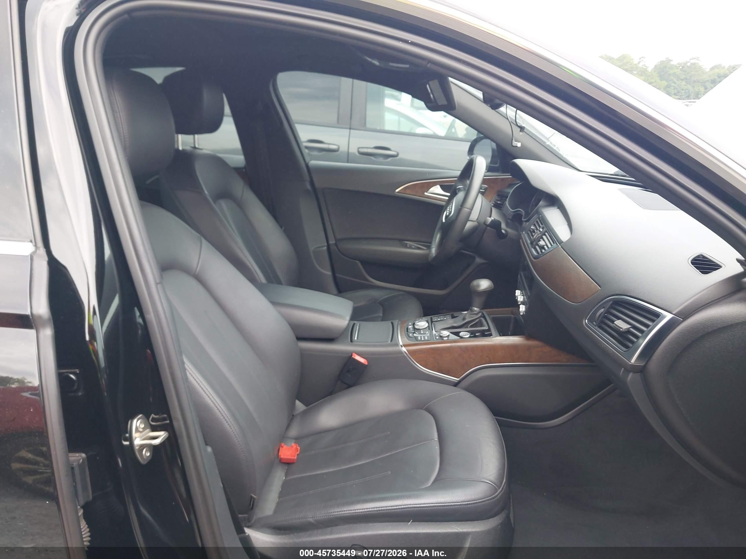 2013 Audi A6 2.0t Premium Black vin: WAUCFAFC4DN087832