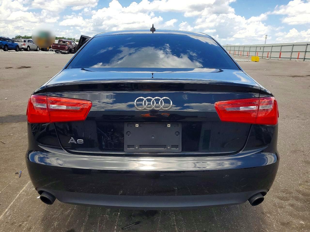 2013 Audi A6 Premium Black vin: WAUCFAFC6DN119096