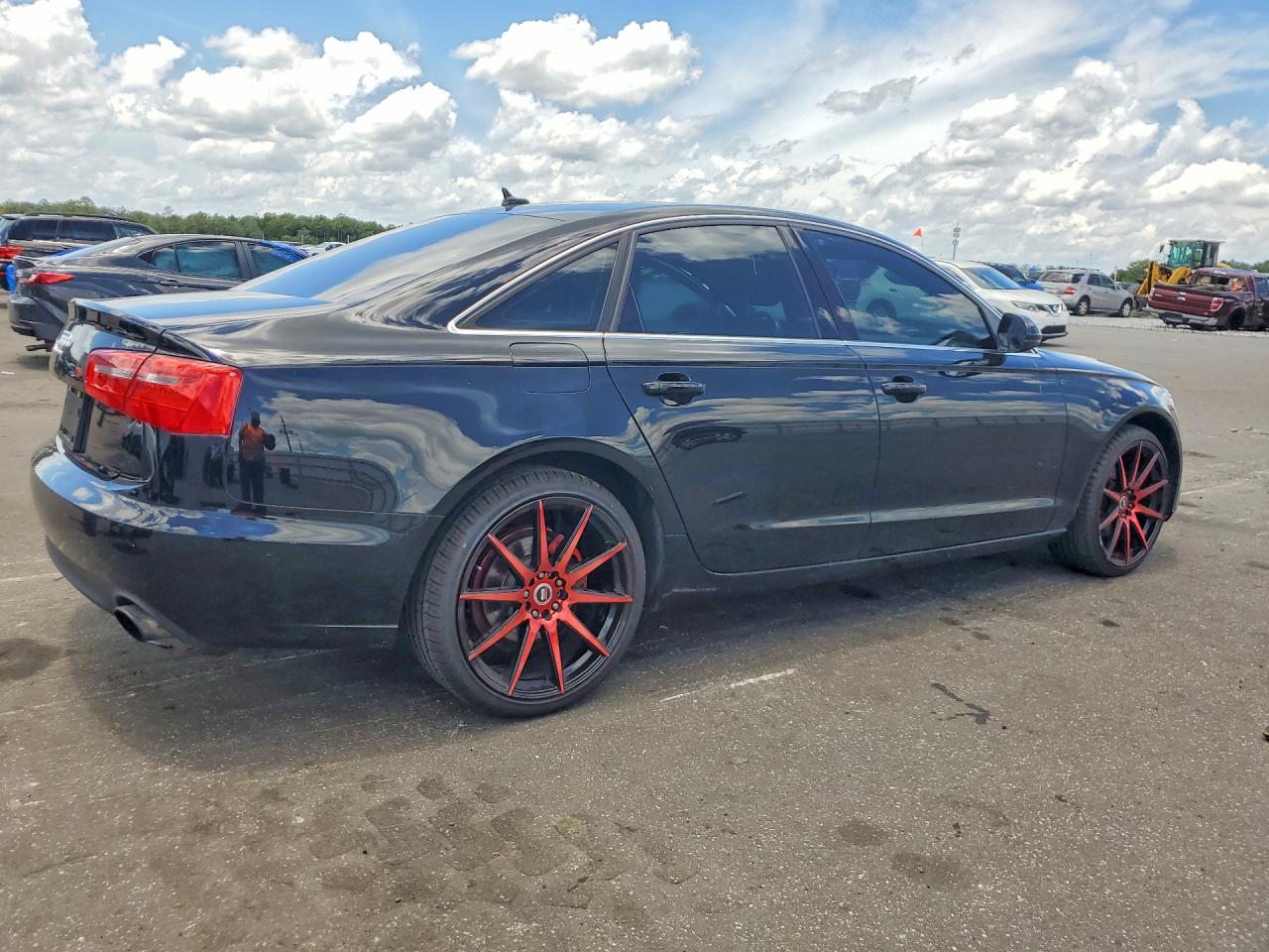 2013 Audi A6 Premium Black vin: WAUCFAFC6DN119096