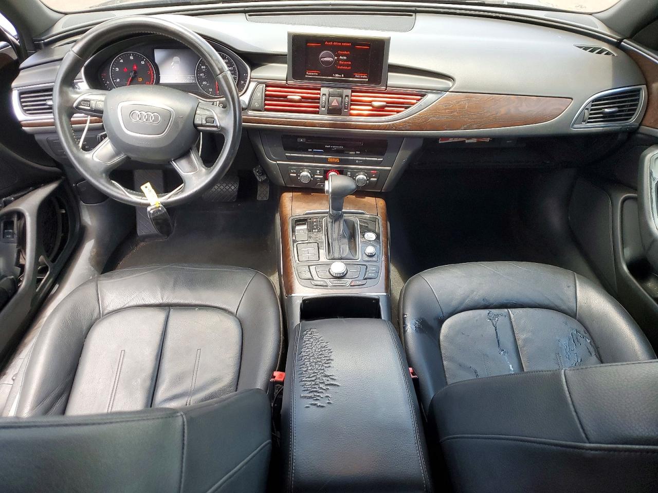2013 Audi A6 Premium Black vin: WAUCFAFC6DN119096