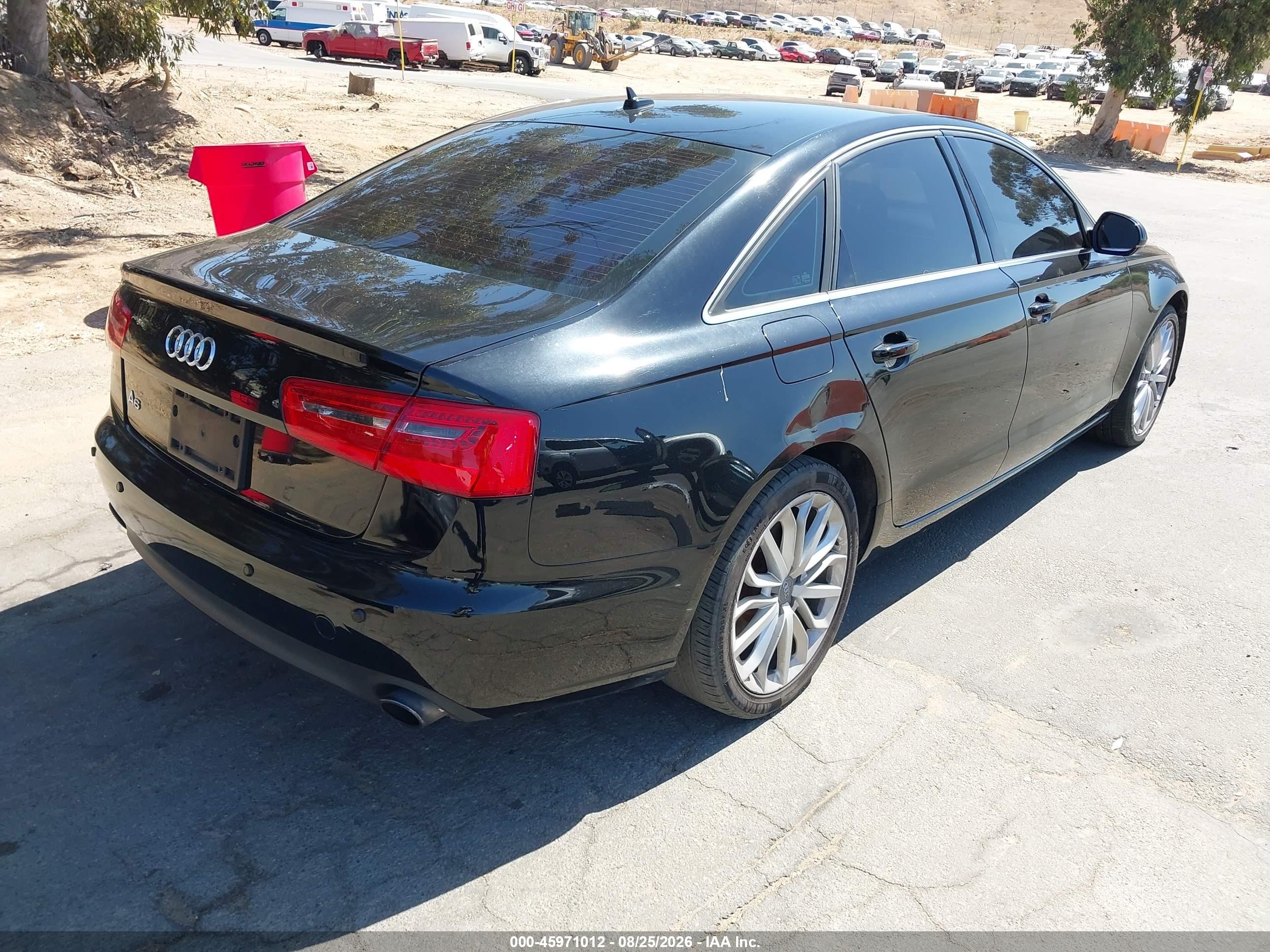 2014 Audi A6 2.0t Premium Black vin: WAUCFAFC6EN059547