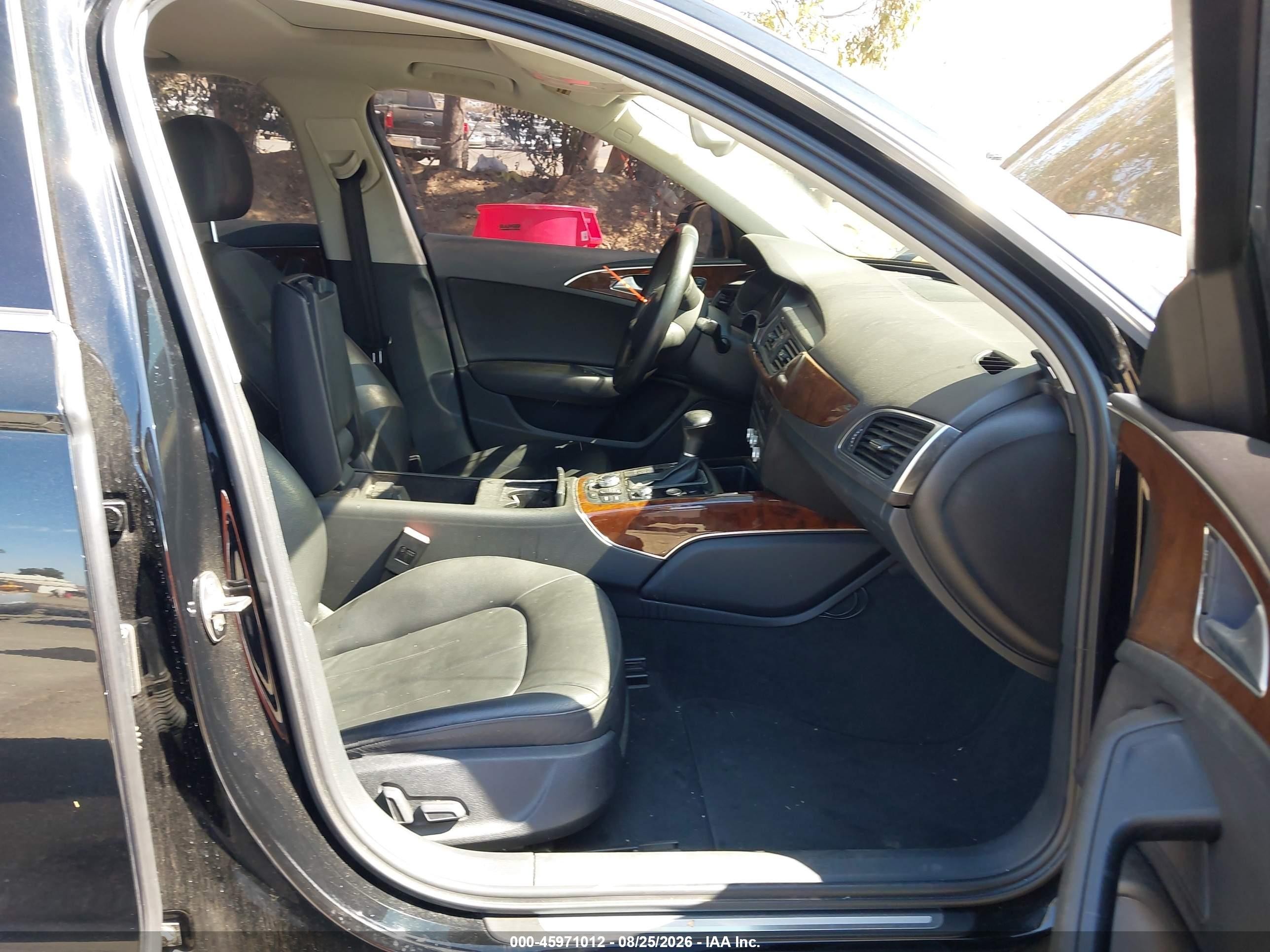 2014 Audi A6 2.0t Premium Black vin: WAUCFAFC6EN059547