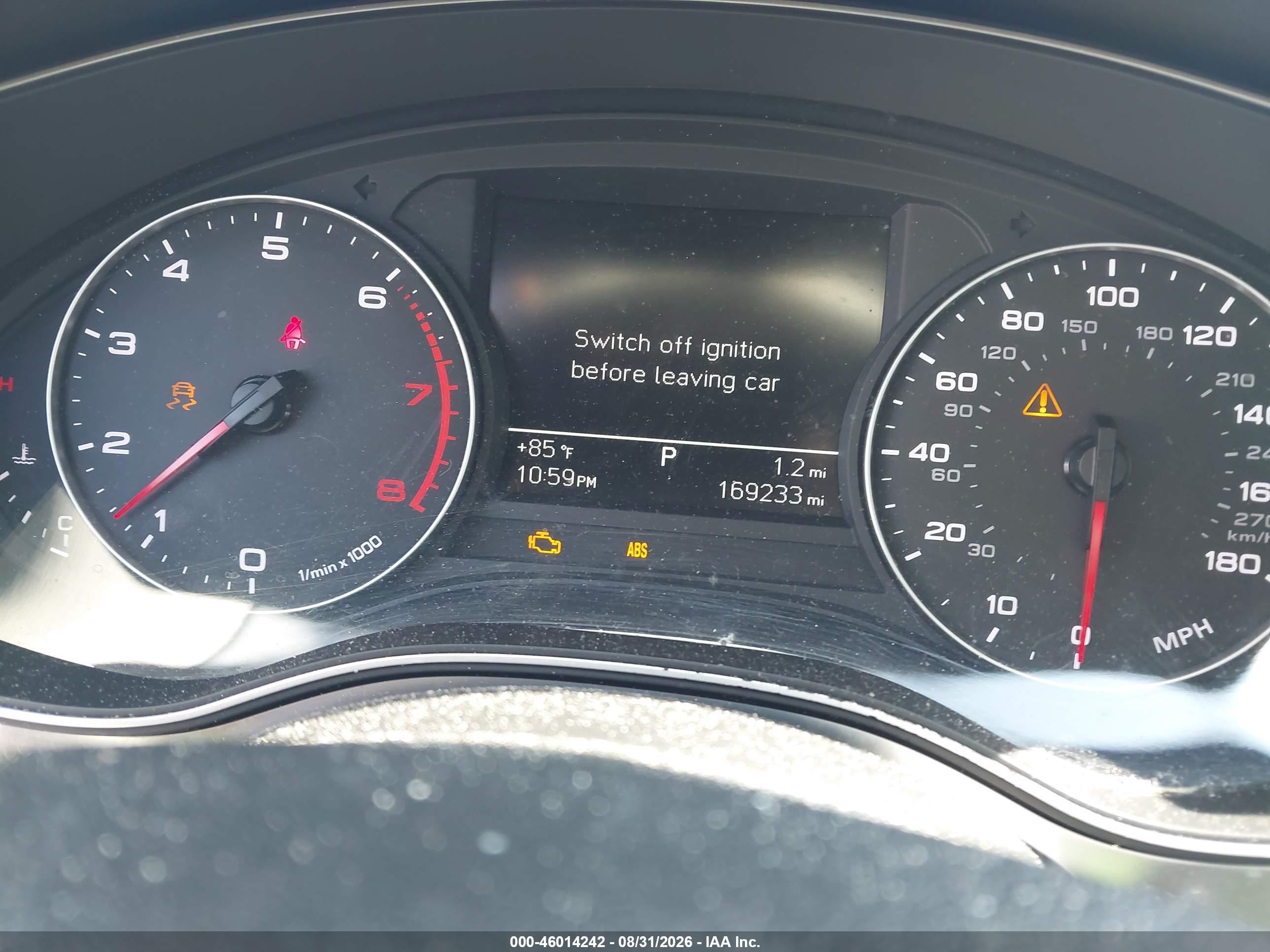 2014 Audi A6 2.0t Premium Silver vin: WAUCFAFC9EN163143