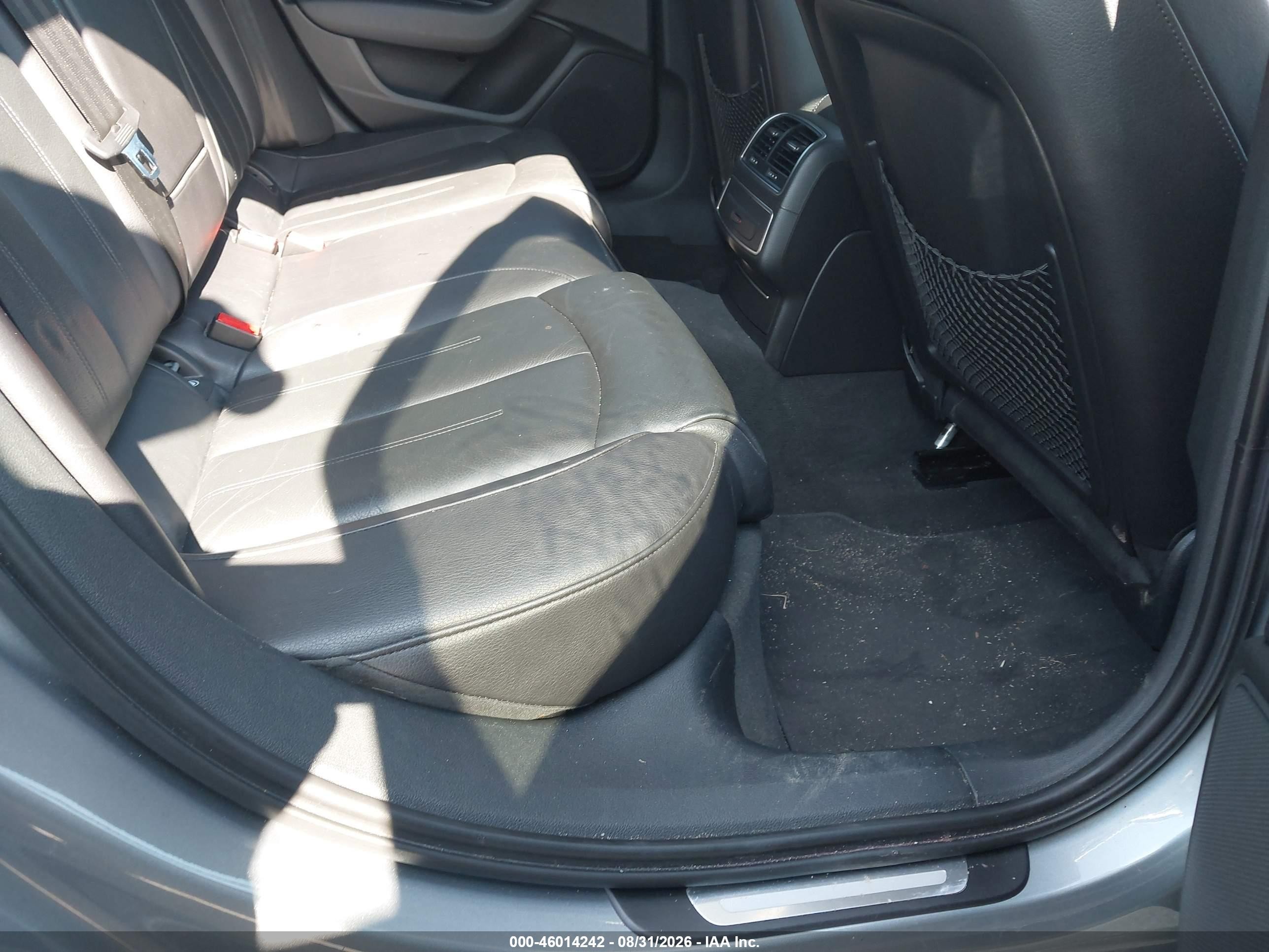 2014 Audi A6 2.0t Premium Silver vin: WAUCFAFC9EN163143
