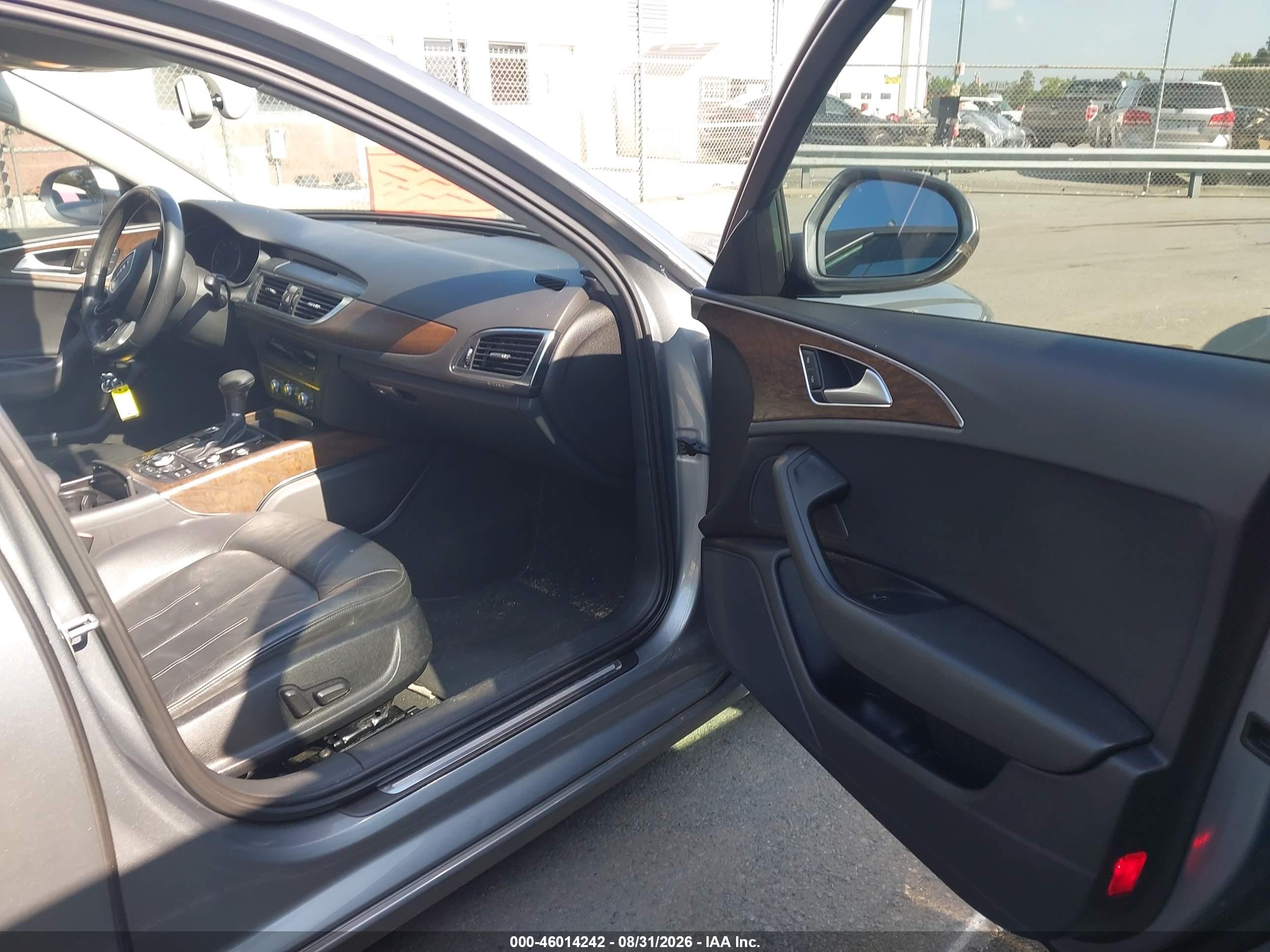 2014 Audi A6 2.0t Premium Silver vin: WAUCFAFC9EN163143