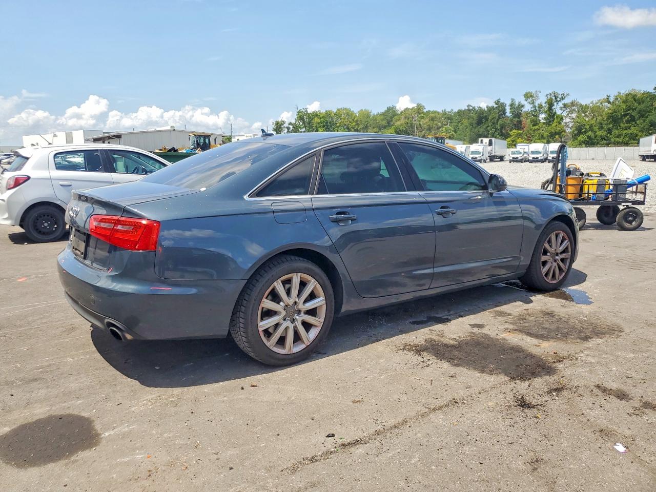2015 Audi A6 Premium Charcoal vin: WAUCFAFC9FN006407